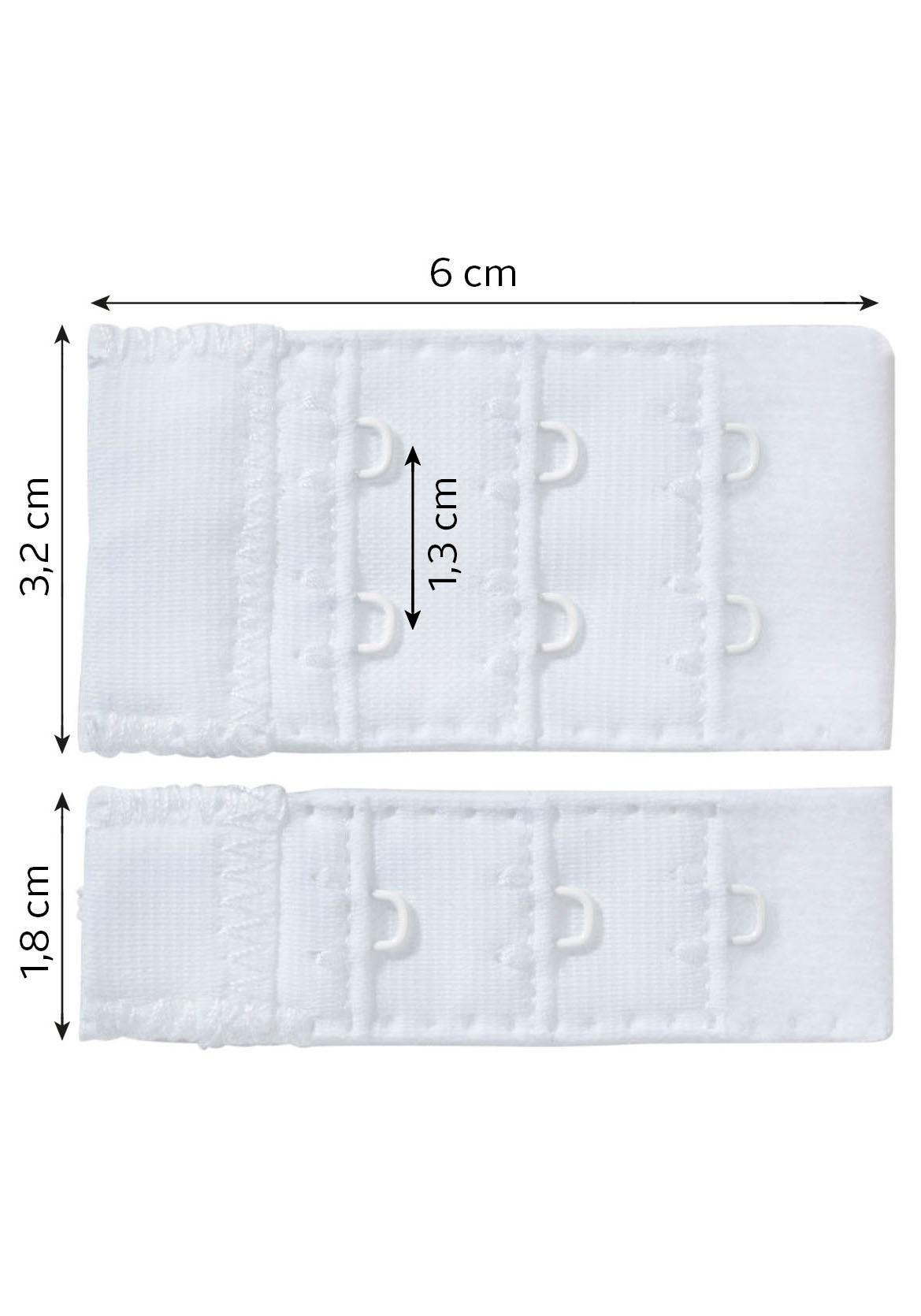 LASCANA BH-Verlängerung (6 St.) für und 2-Haken-Verschlüsse 1