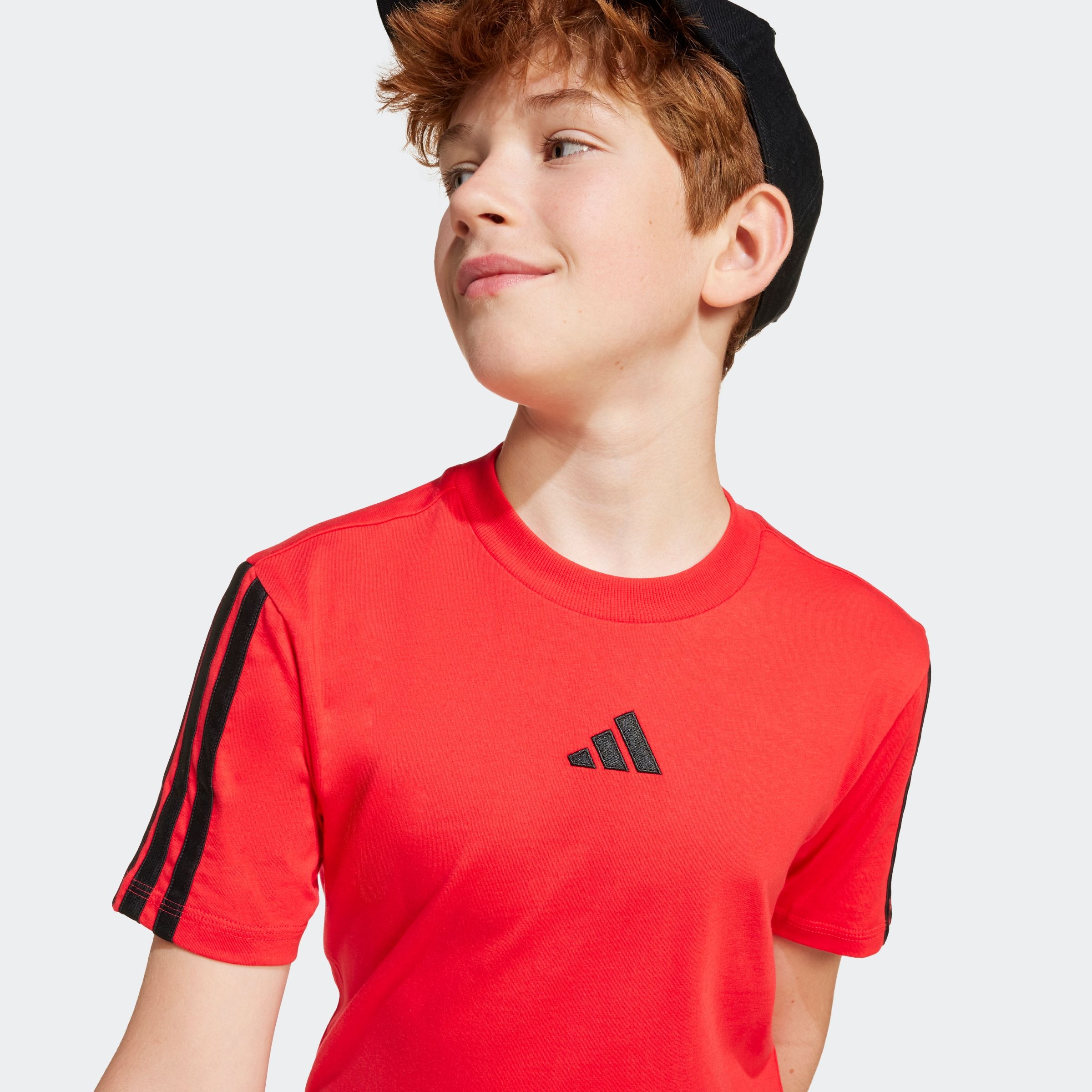 adidas Sportswear T-Shirt »ESSENTIALS KIDS« sportlicher Stil, Rundhalsausschnitt, ohne Verschluss, für Kinder