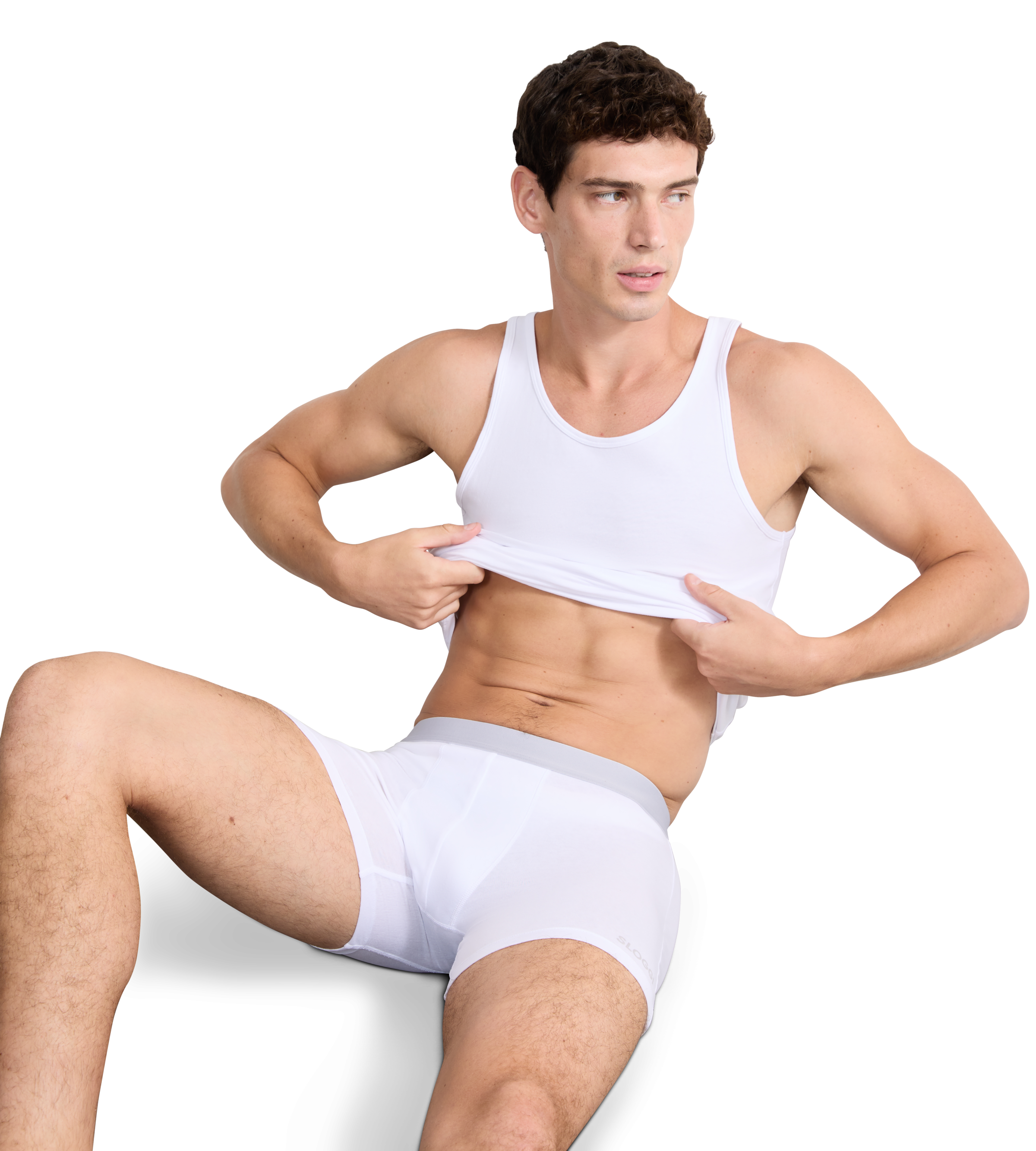 sloggi Boxer »Men GO ABC 2.0« 2er Pack,  längeres Bein, Baumwollmix, weich, elastischer Bund