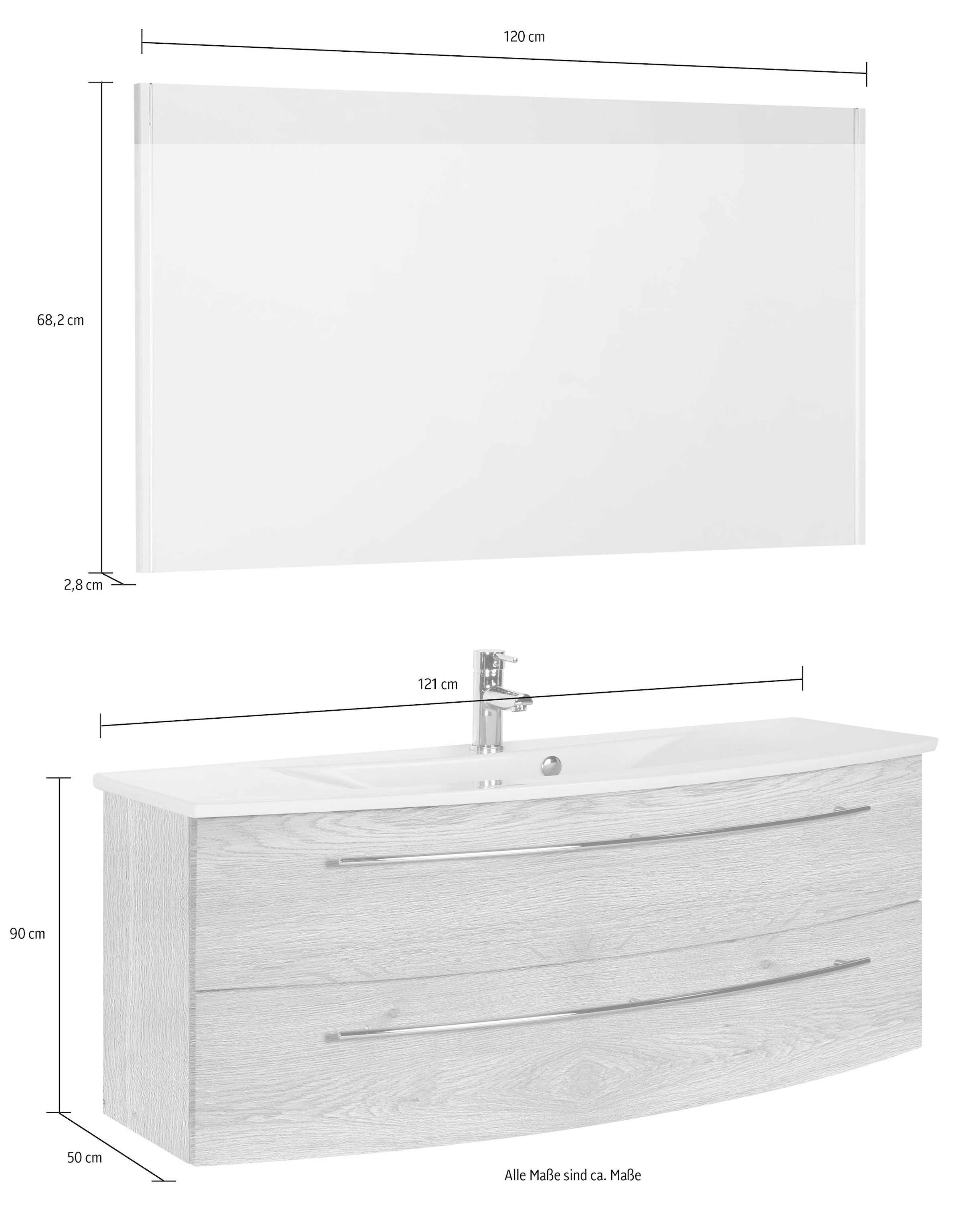 Saphir Badmöbel-Set »3040« 2 Stk. tlg.