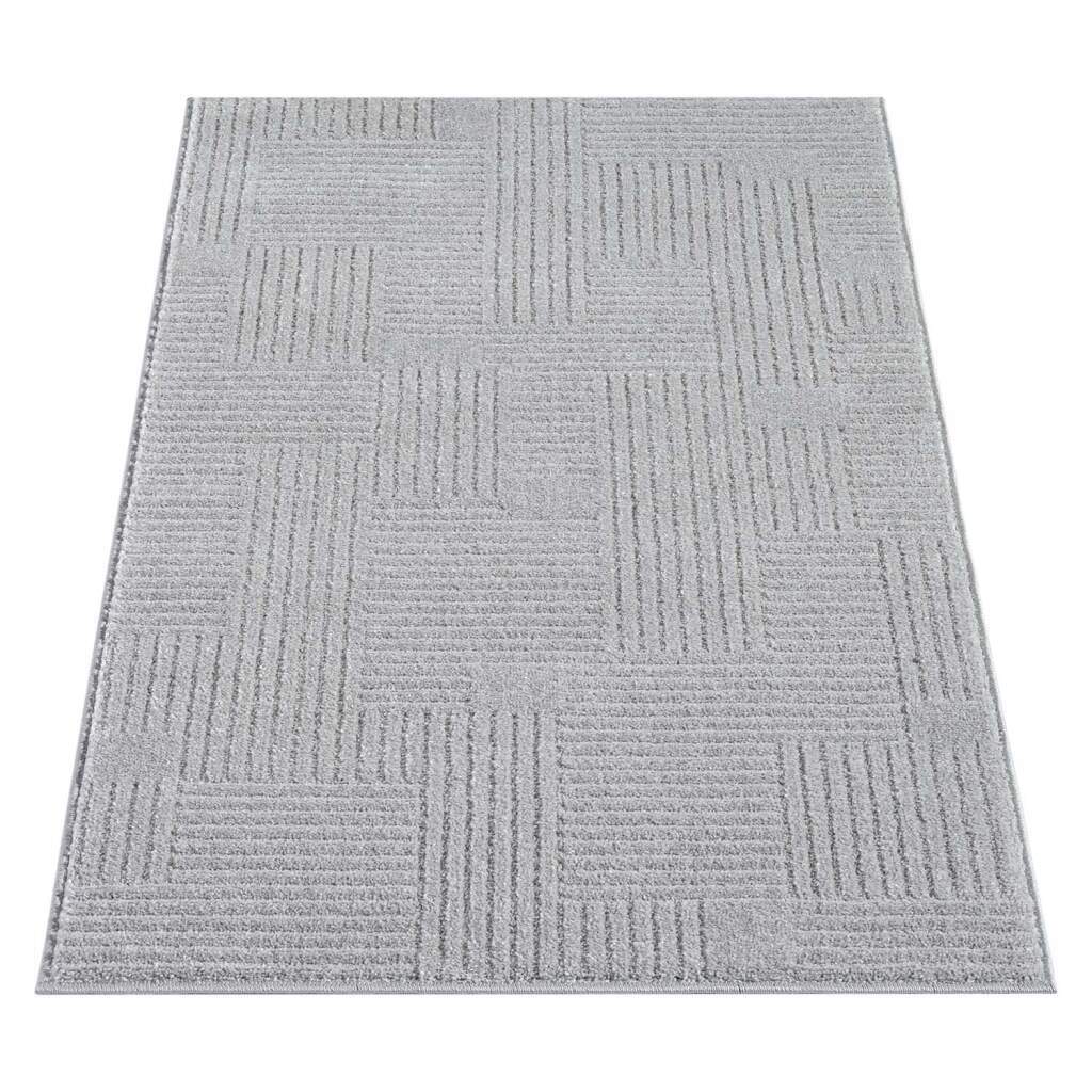 Carpet City Teppich »FLAIR177« rechteckig 11 mm Höhe Kurzflor-Teppich, Skandi-Stil, Wohnzimmer