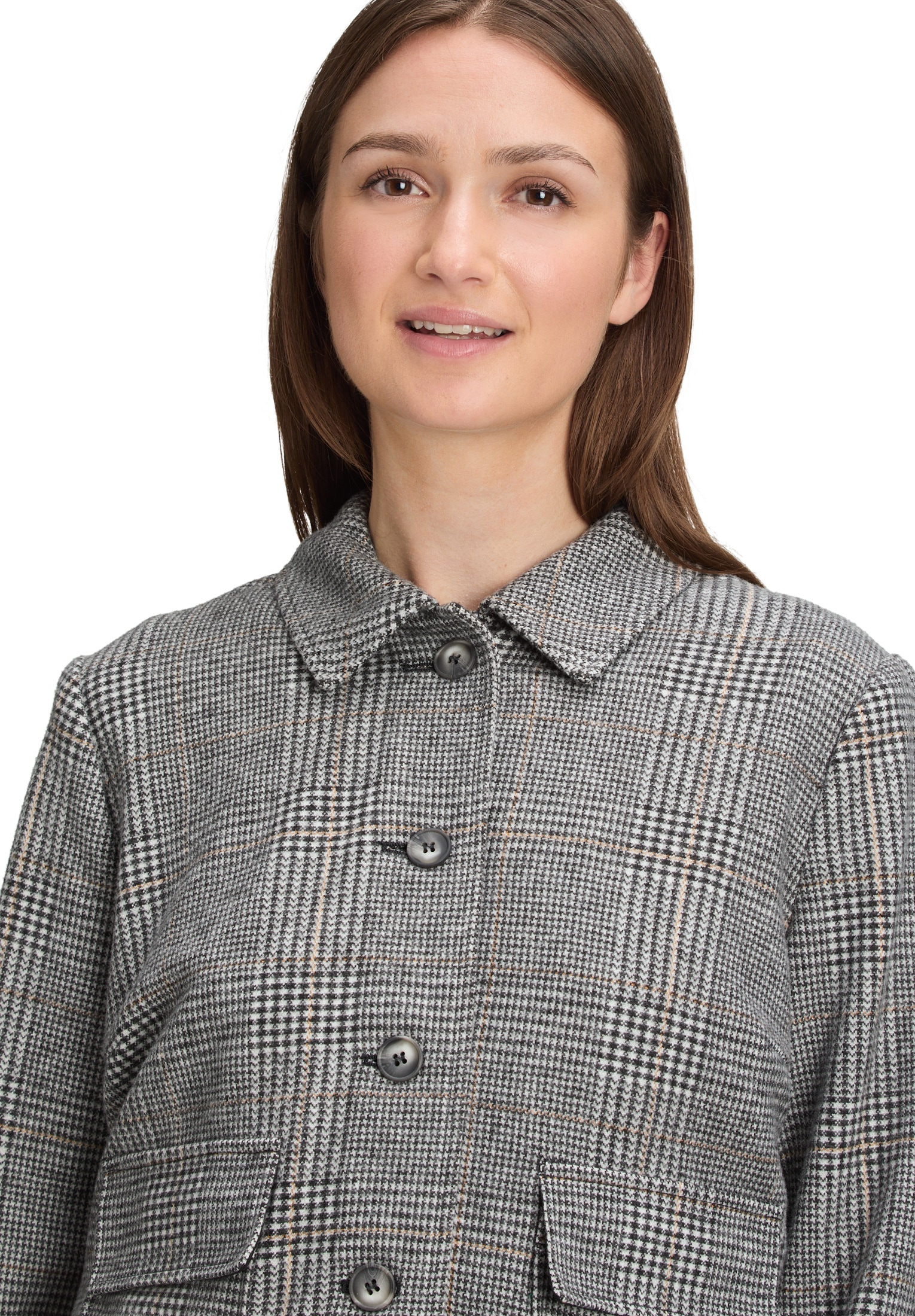 Betty&Co Jackenblazer »Casual-Jacke mit Taschen«