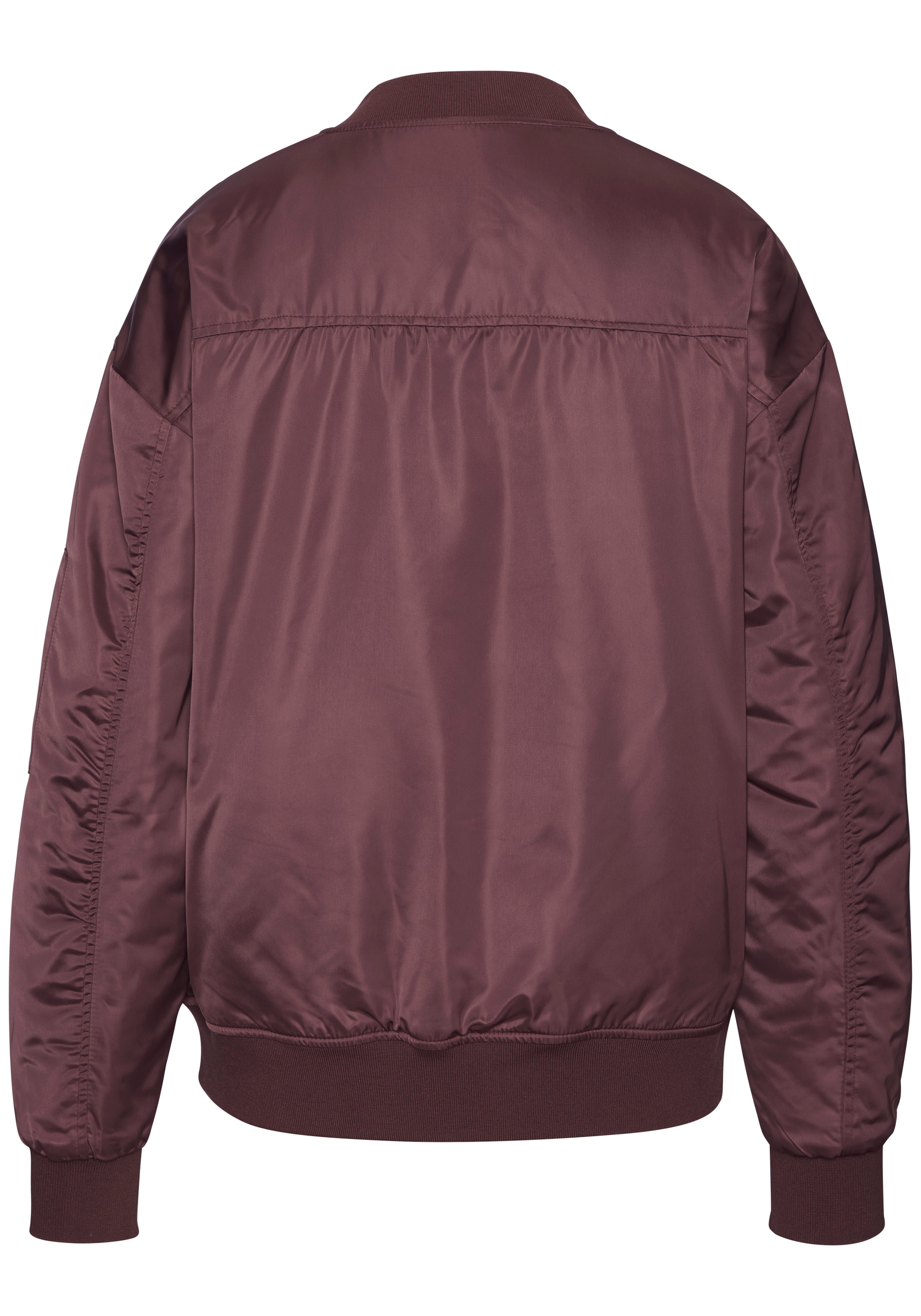 Buffalo Wendejacke mit Uni/Leoprint, Bomberjacke, modisch