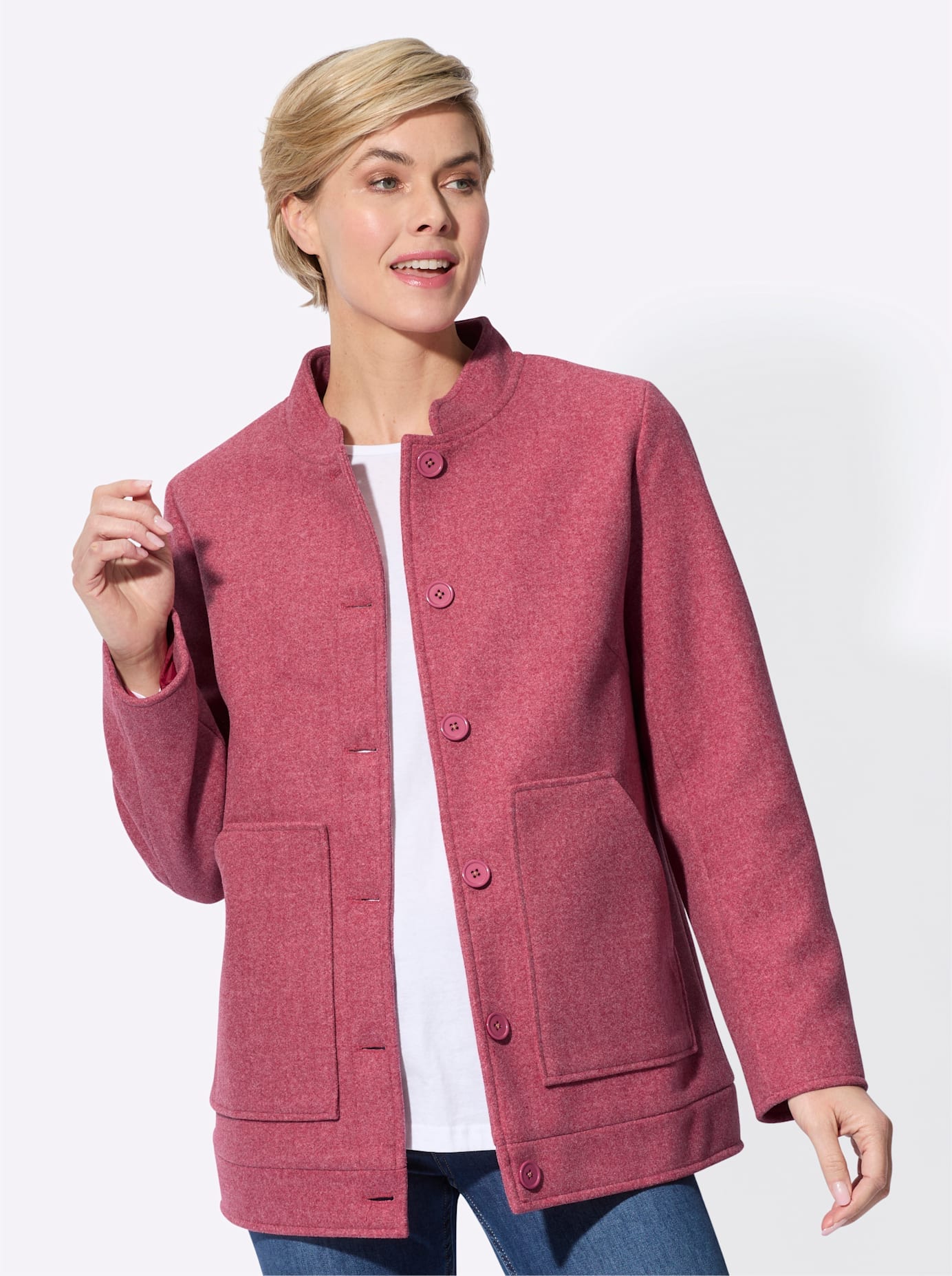 Classic Basics Walkjacke, ohne Kapuze