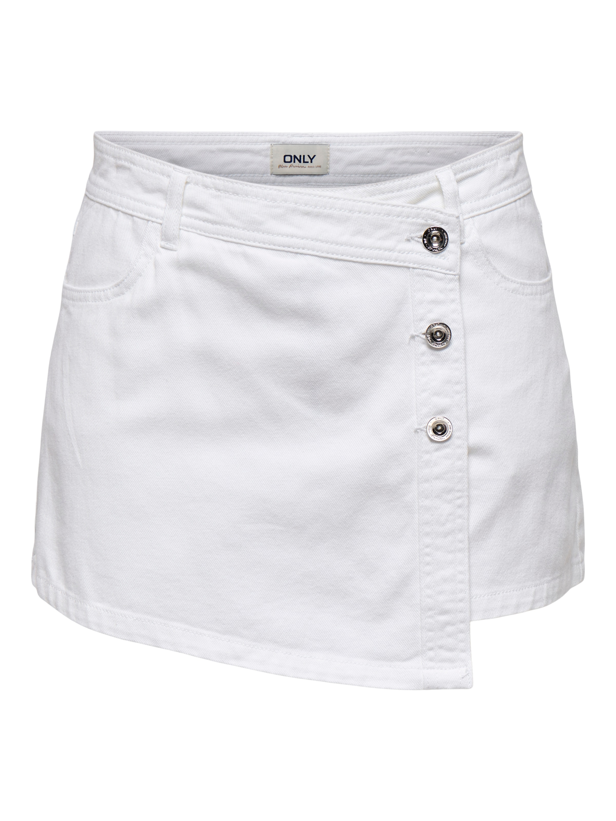 ONLY Jeansshorts »ONLLESLY REG LB DNM SKORT BJ NOOS« Baumwolle, Regular Waist, Hosenrock