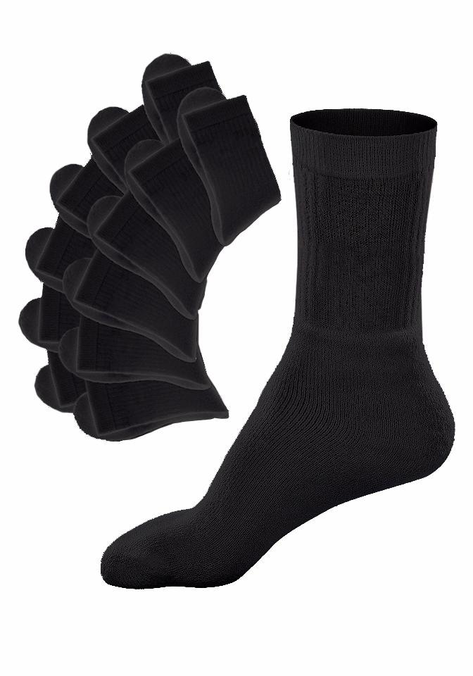 Go in Tennissocken, (Set, 12 Paar), mit Frottee