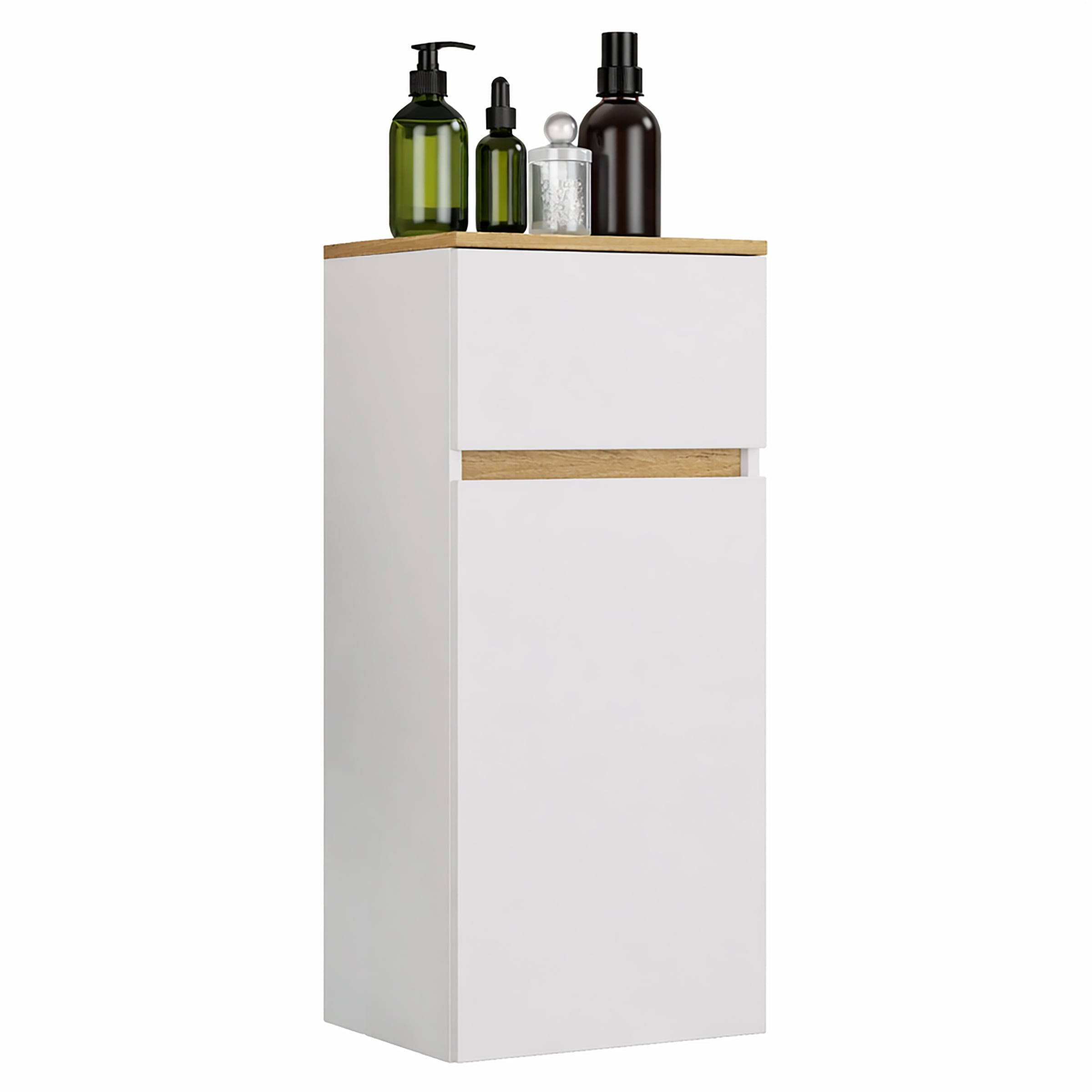 VCM Midischrank "Badschrank Hängeschrank Schublade Cosila 85x30x32" 1 Stk. tlg.