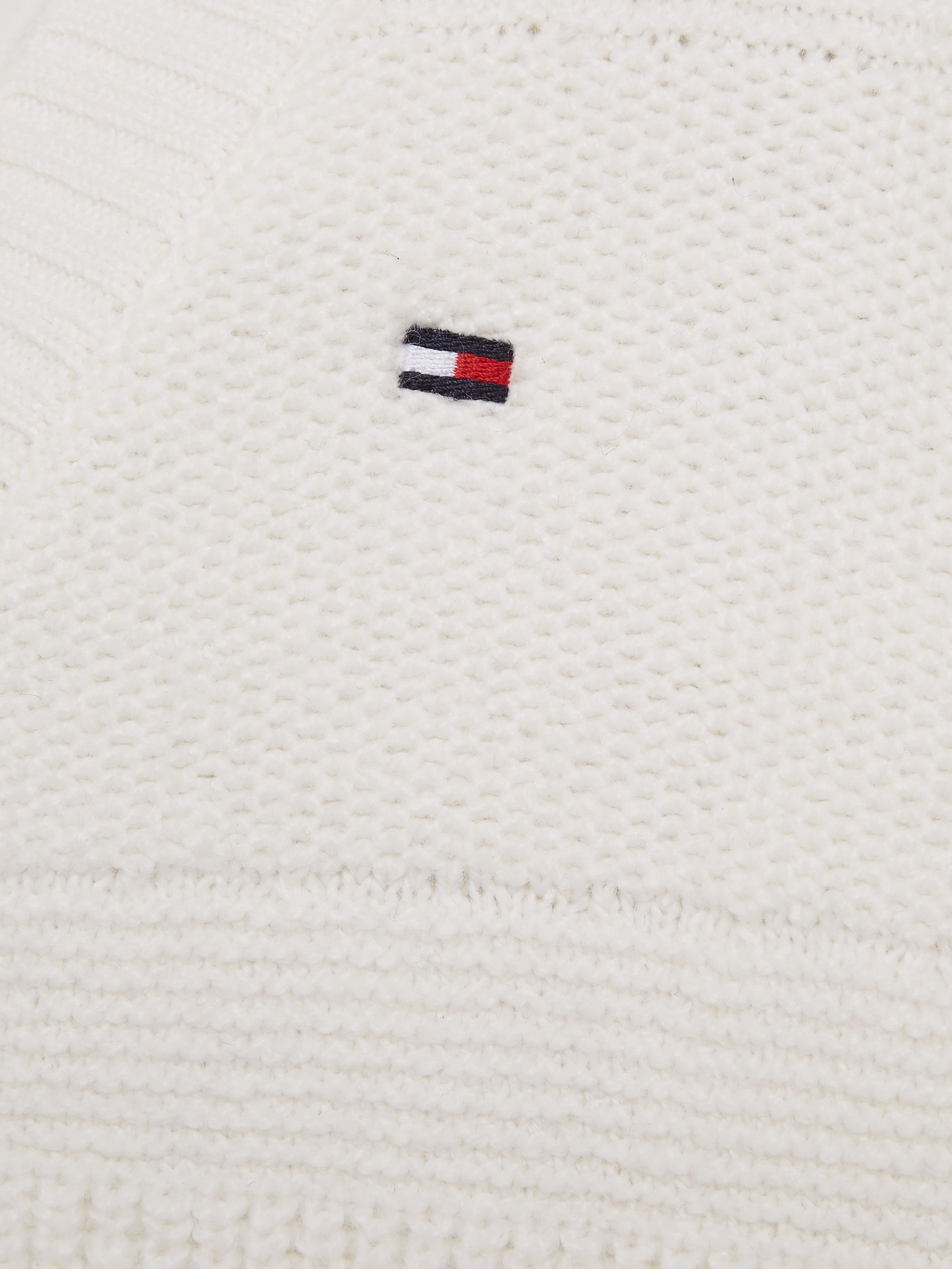 Tommy Hilfiger Strickjacke »MIX TEXTURED CARDIGAN«, Kinder bis 16 Jahre mit Logostickerei