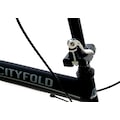 KS Cycling Faltrad »Cityfold«, 6 Gang, Shimano, Tourney Schaltwerk, Kettenschaltung