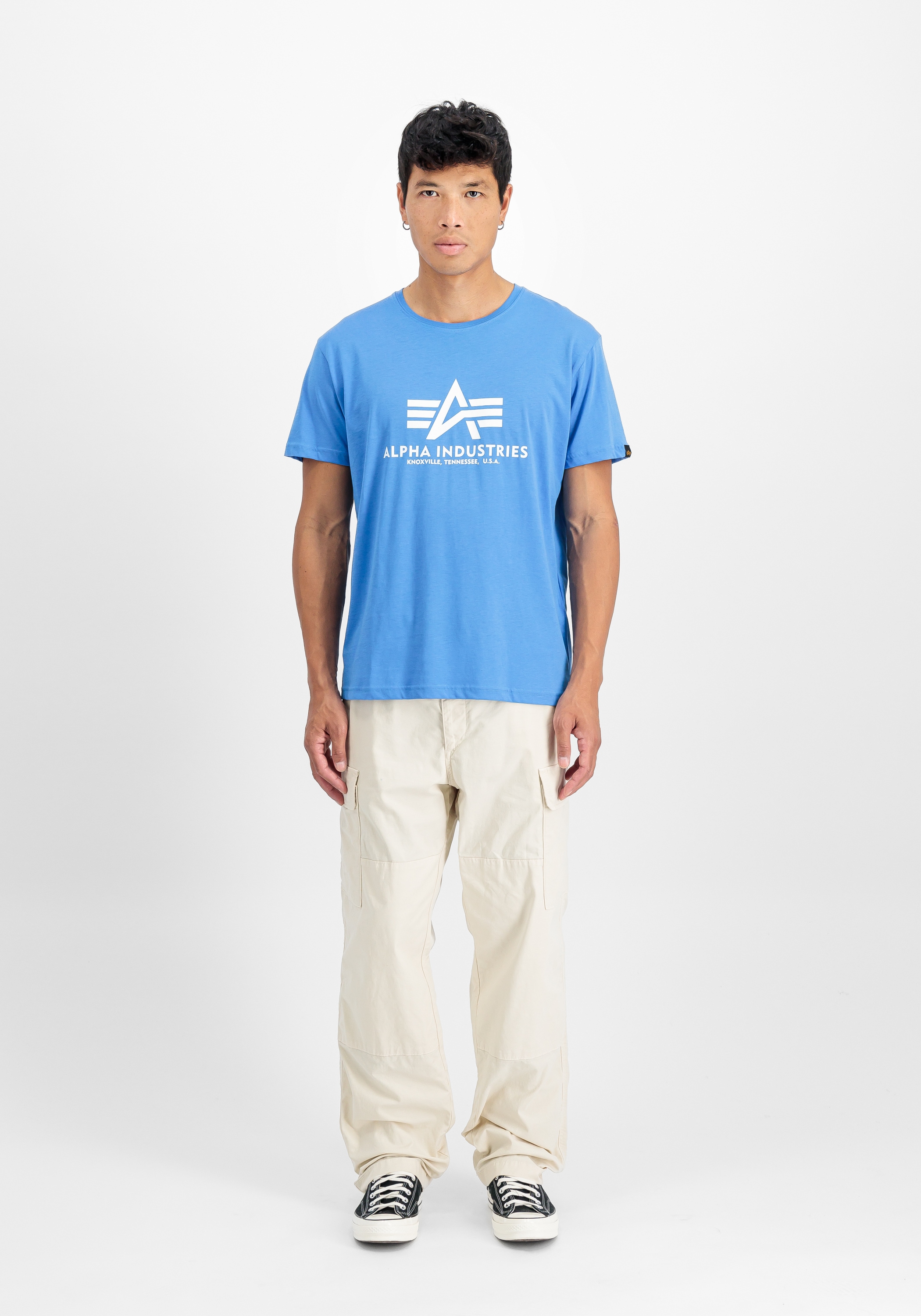 Alpha Industries T-Shirt »Alpha Industries Men - T-Shirts Basic T-Shirt BL«