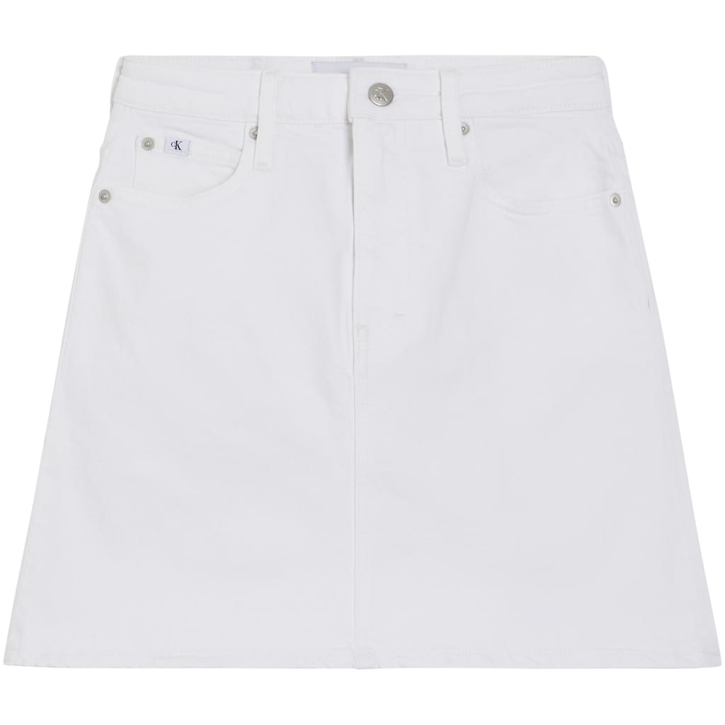 Calvin Klein Jeans Midirock »HR A-LINE MINI SKIRT«, im 5-Pocket-Style