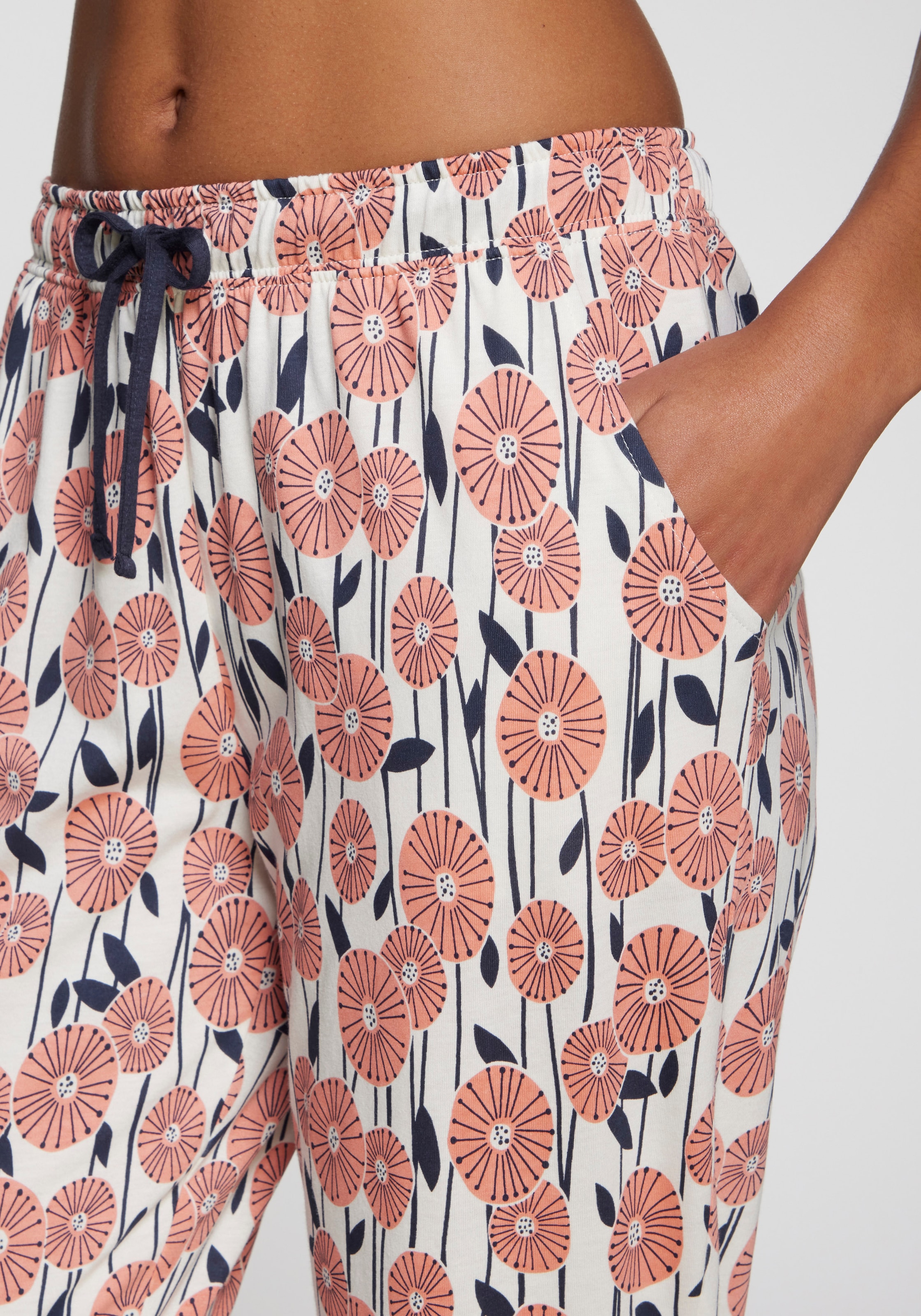 Vivance Dreams Pyjamahose  Mit schönem Muster