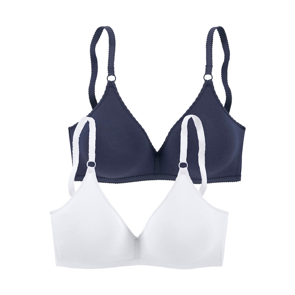 petite fleur Bralette-BH, (Packung, 2 Stück)