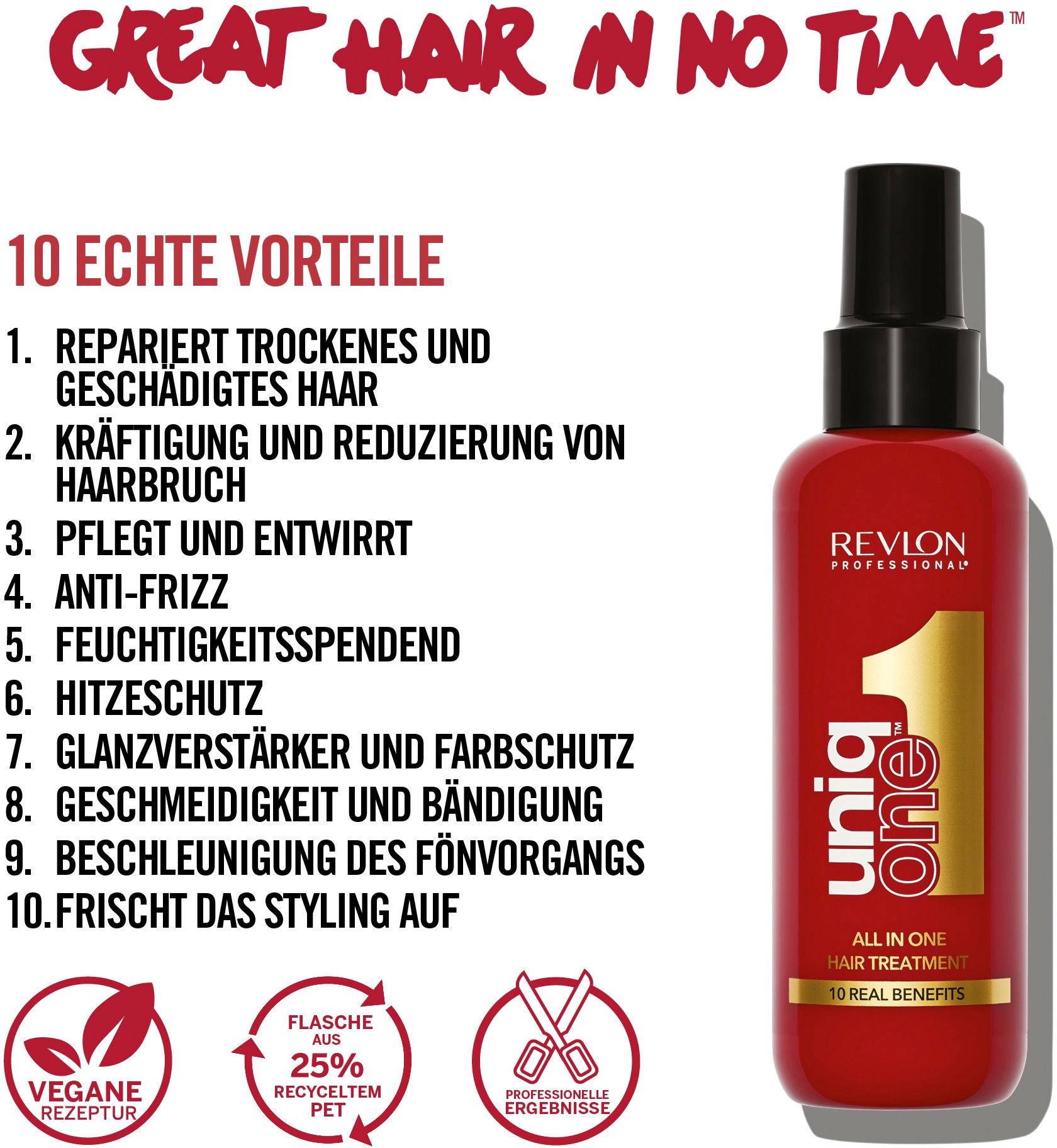 REVLON PROFESSIONAL Leave-in Pflege »All In One Hair Treatment Classic«