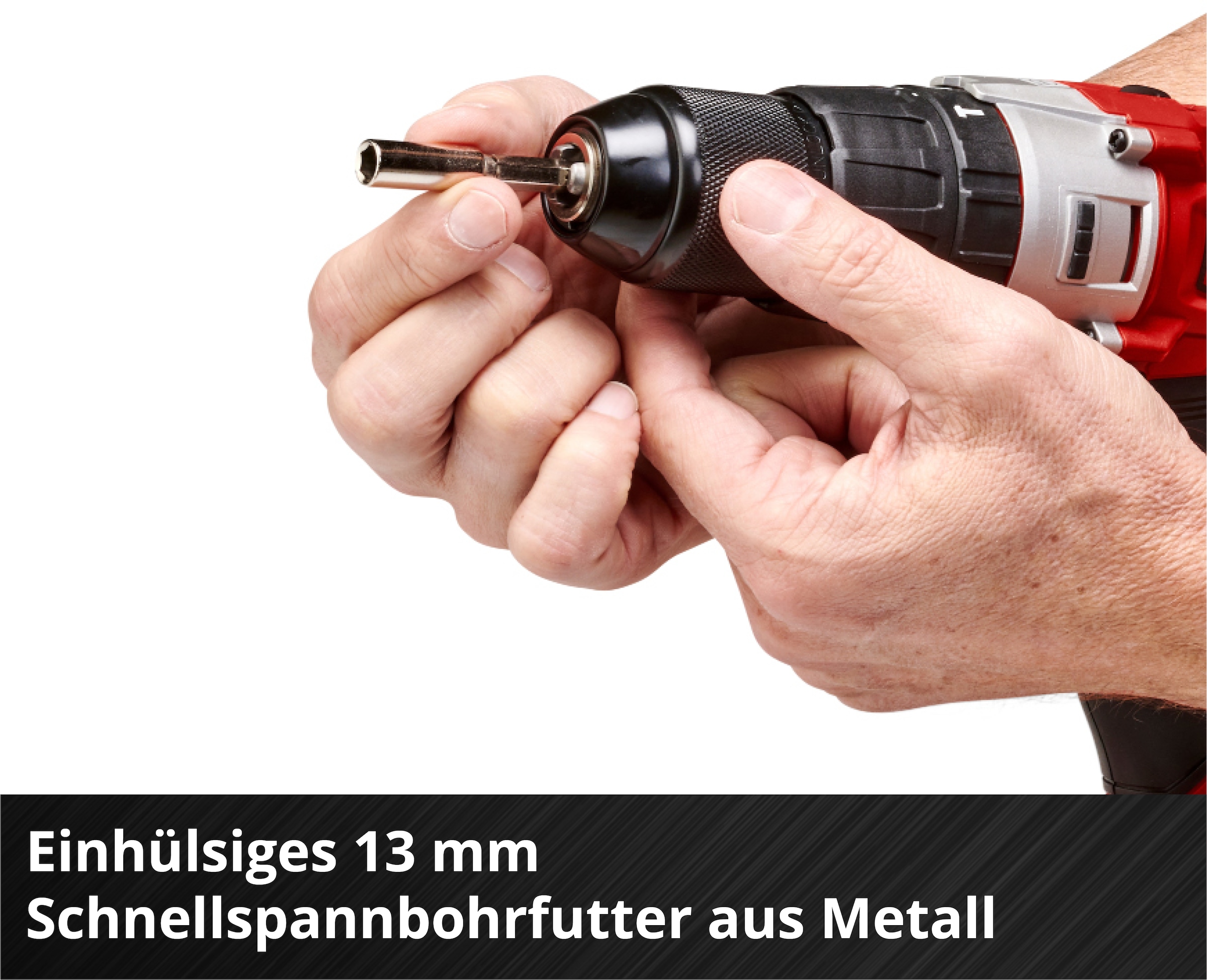 Einhell Akku-Schlagbohrschrauber »Power X-Change TE-CD 18/2 Li-i +64« Set,  inkl. 2 Akkus á 2 Ah, Ladegerät und Aufbewahrungskoffer