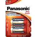 Panasonic Batterie »Pro Power - C«, 1,5 V, (Set, 2 St.)