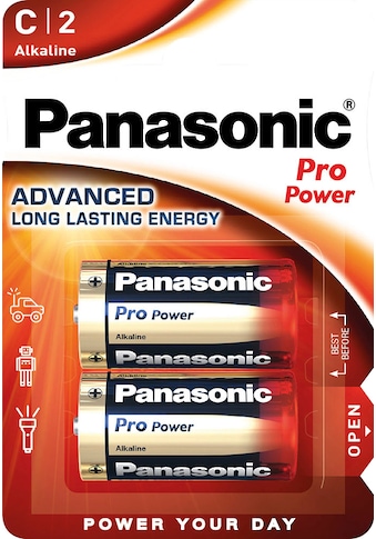 Panasonic Batterie »Pro Power - C«, 1,5 V, (Set, 2 St.) kaufen