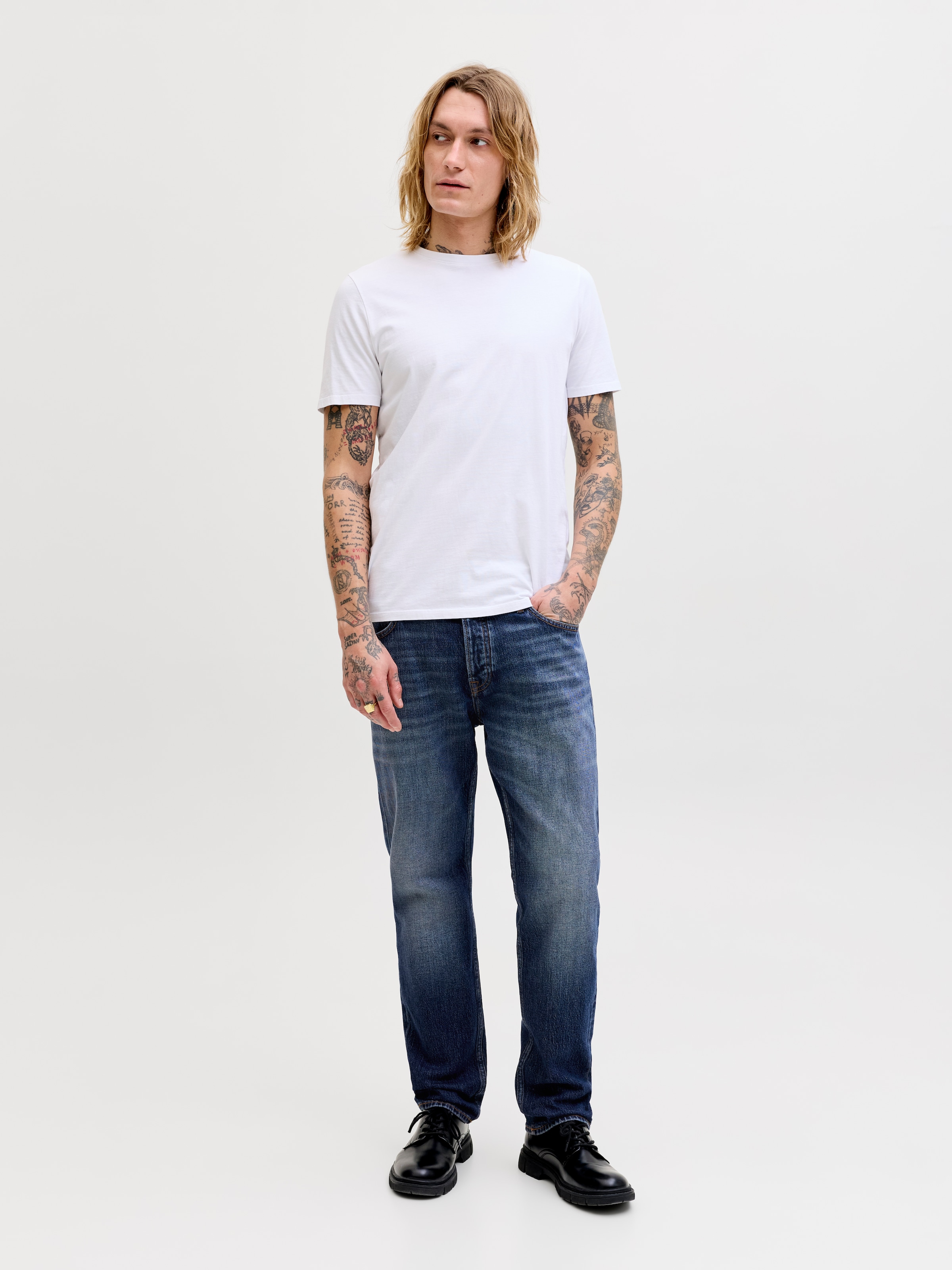 Jack & Jones 1100000002199 »JJIMIKE JJORIGINAL CJ SN« mit Five-Pocket-Design