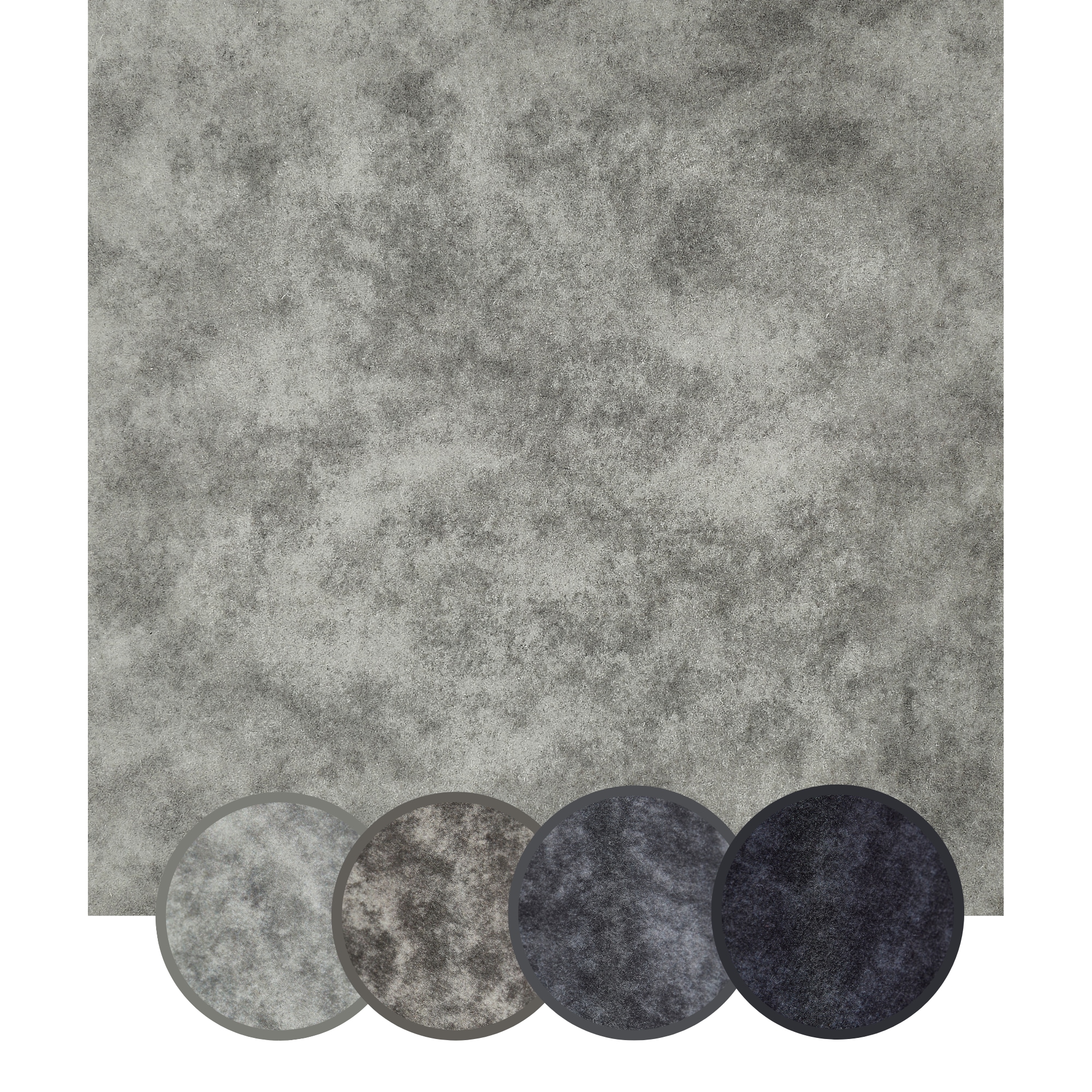 Andiamo Teppichfliese »Colmar Nadelfilz«, quadratisch, 4 mm Höhe, 40x40 cm, selbstklebend, robust & strapazierfähig, 25 Stück (4 qm)