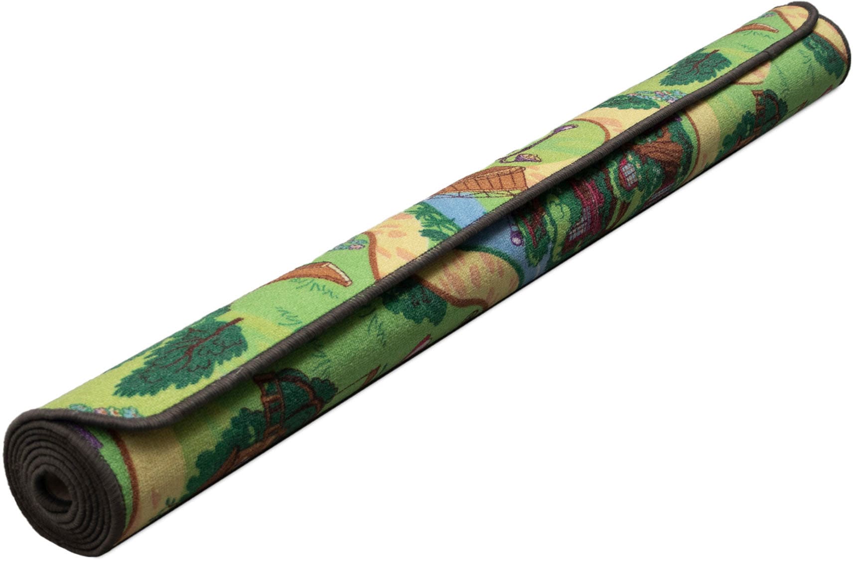 Primaflor-Ideen in Textil Kinderteppich »Spielteppich CANDY TOWN«, rechteckig, 6,5 mm Höhe, Kurzflor, Straßen-Spiel-Teppich, Kinderzimmer