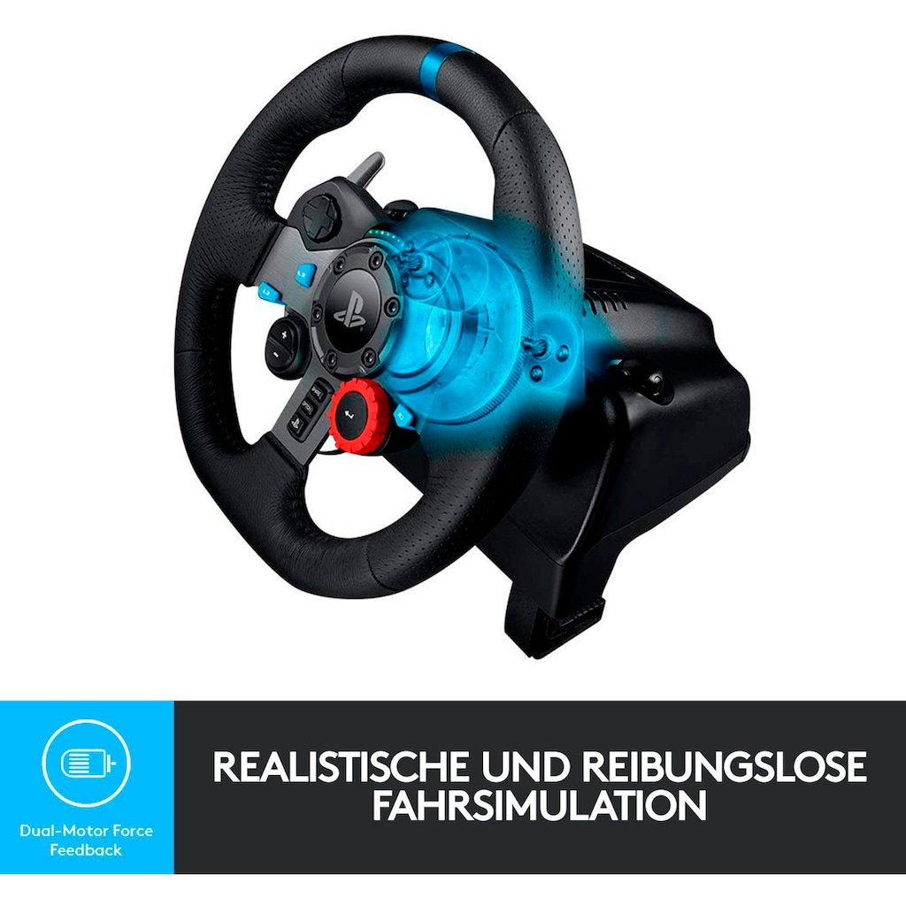 Logitech G Gaming-Lenkrad »PS4 G29 Driving Force + Gran Tourismo 7«