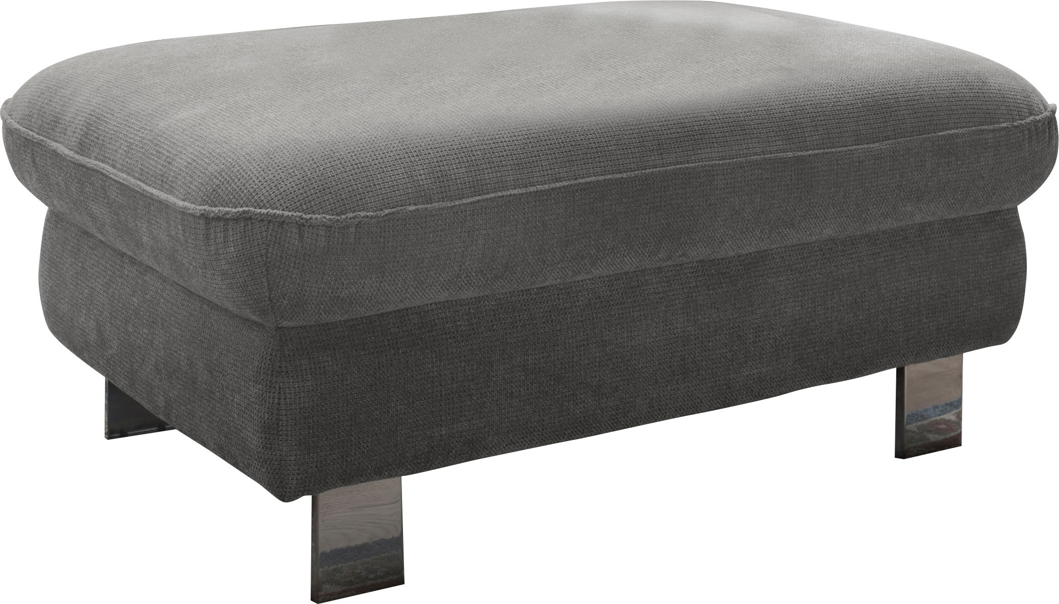 COTTA Polstergarnitur »Driver L-Form«, (Set, 2 tlg.), Set bestehend aus: Ecksofa mit Kopfteilverstellung & Hocker