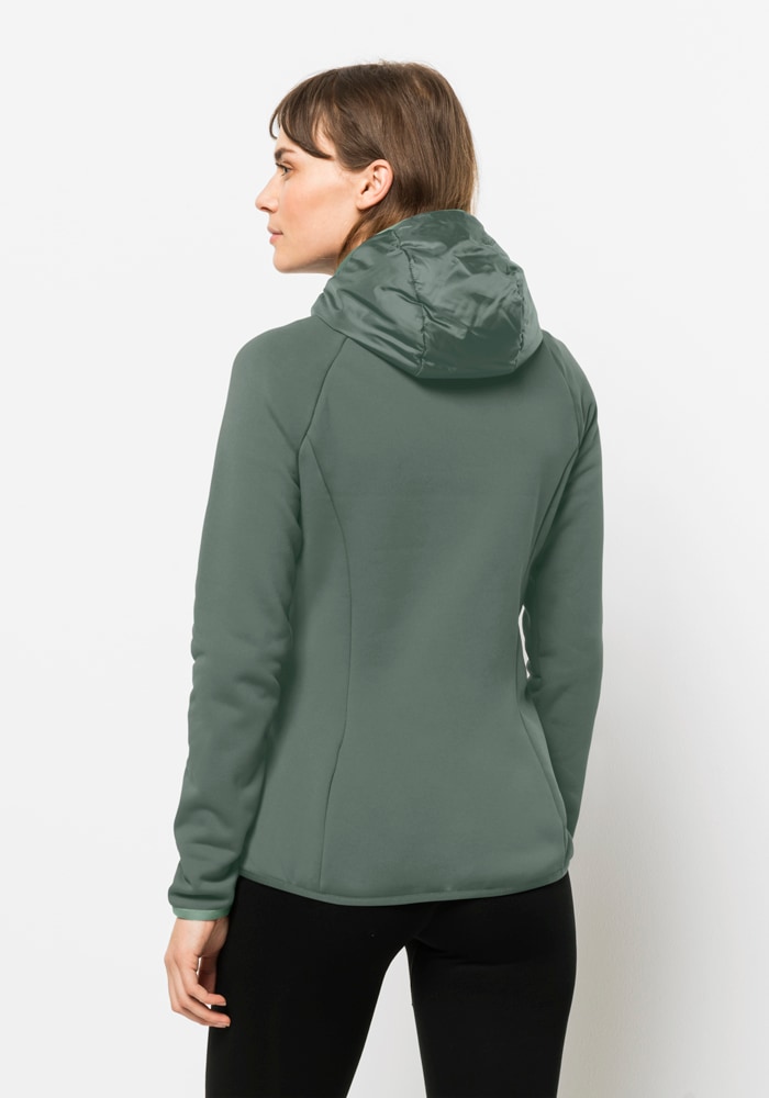 Jack Wolfskin Hybridjacke »ROUTEBURN PRO HYBRID W«, mit Kapuze