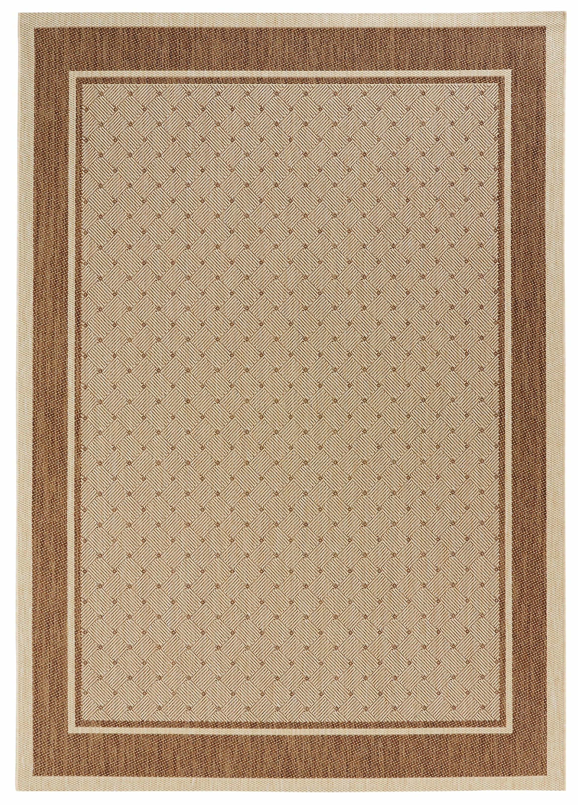 HANSE Home Teppich »Classy«, rechteckig, 8 mm Höhe, Flachgewebe, Sisal-Optik, Wohnzimmer, Schlafzimmer, Esszimmer, Bordüre