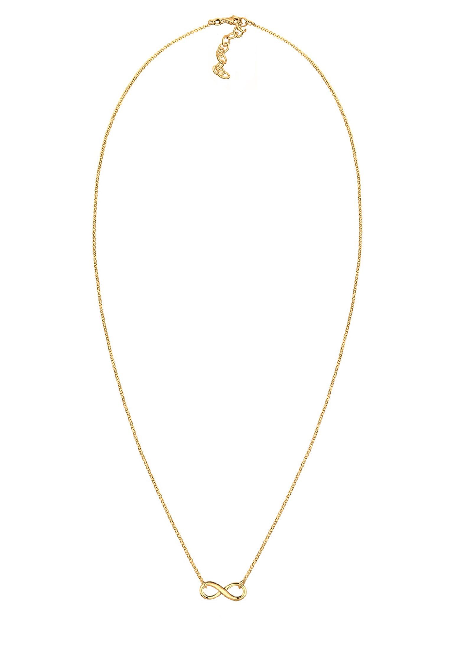 Elli Choker »Halskette Choker Infinity Symbol Unendlichkeit 925 Silber«