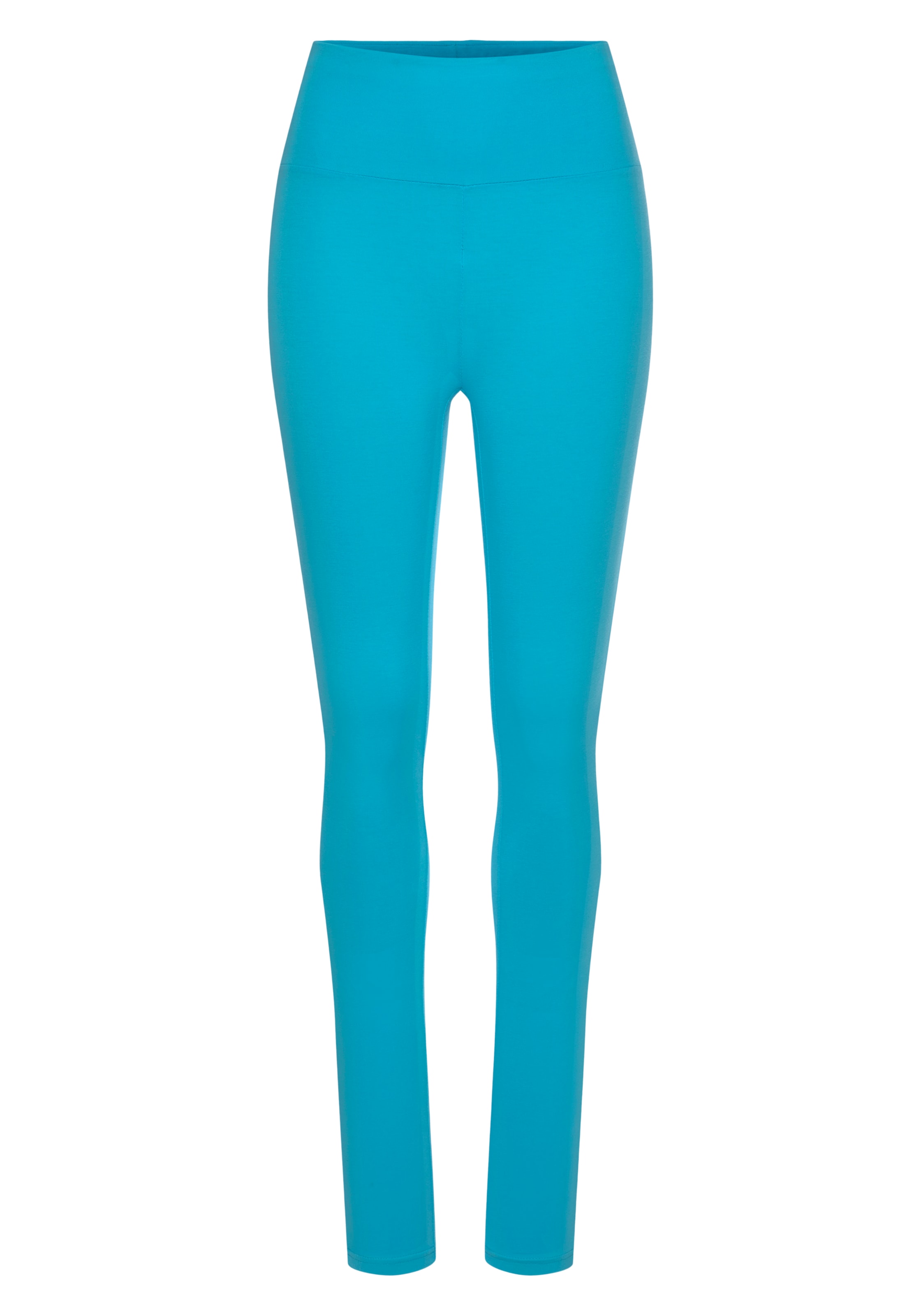 LASCANA Leggings, mit breitem Bündchen