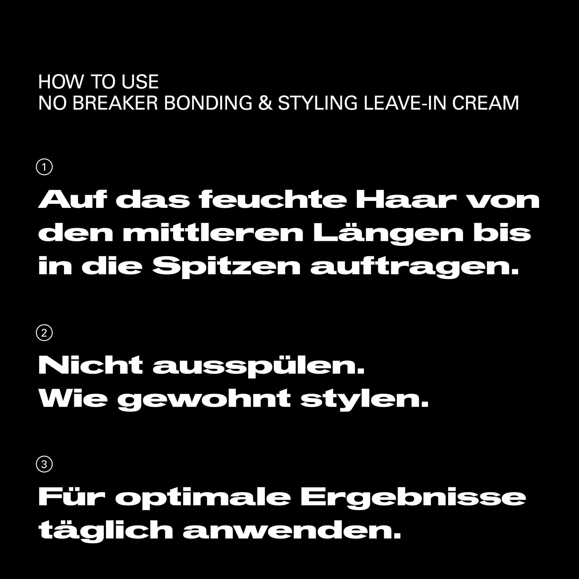Sebastian Professional Haarcreme »No Breaker Bonding & Styling Leave-In Crème« für geschädigtes, glanzloses, trockenes und widerspenstiges Haar