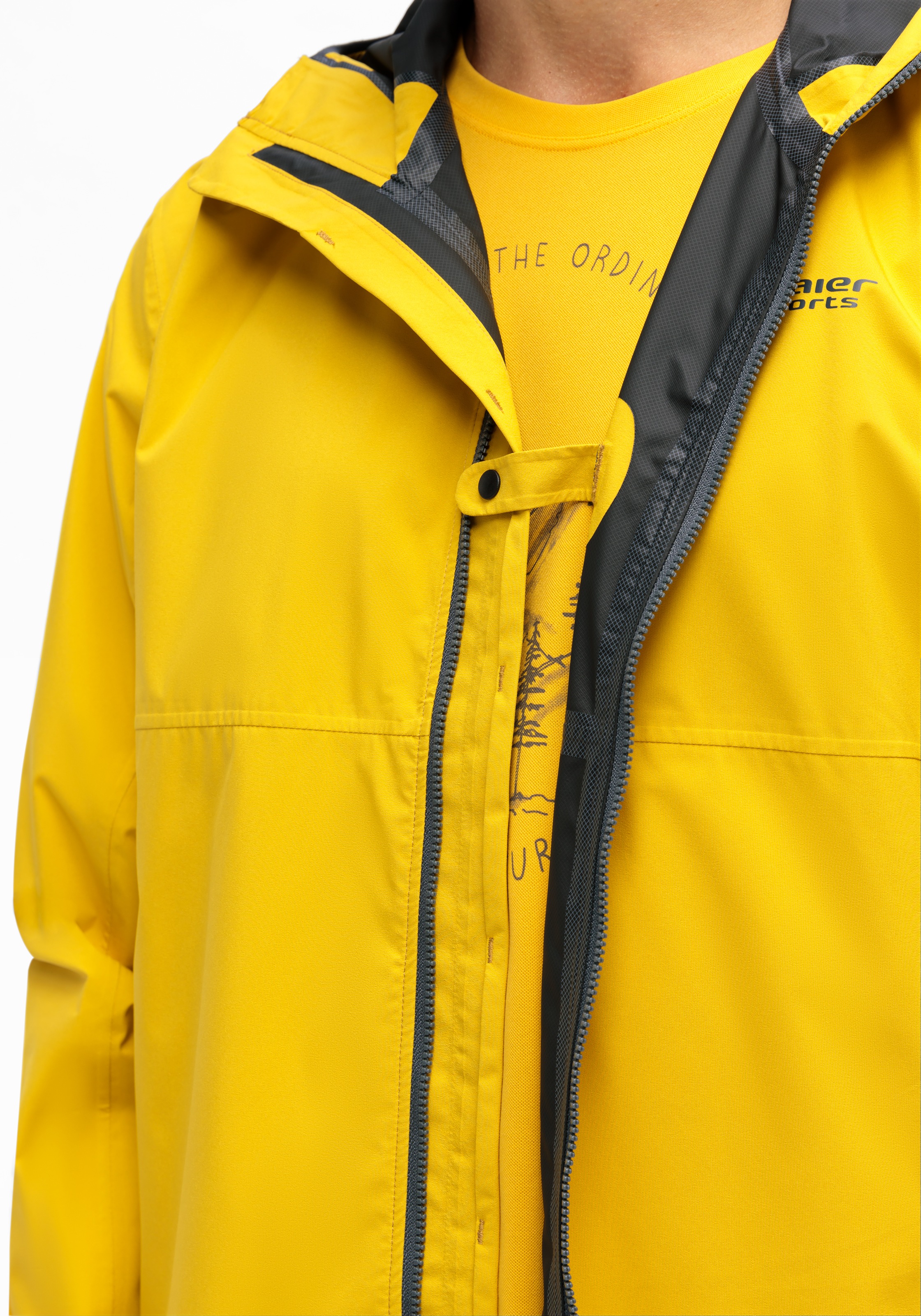 Maier Sports Outdoorjacke »Fanal M«, Herren Jacke wasserdicht, winddichte Funktionsjacke, 2 Taschen außen