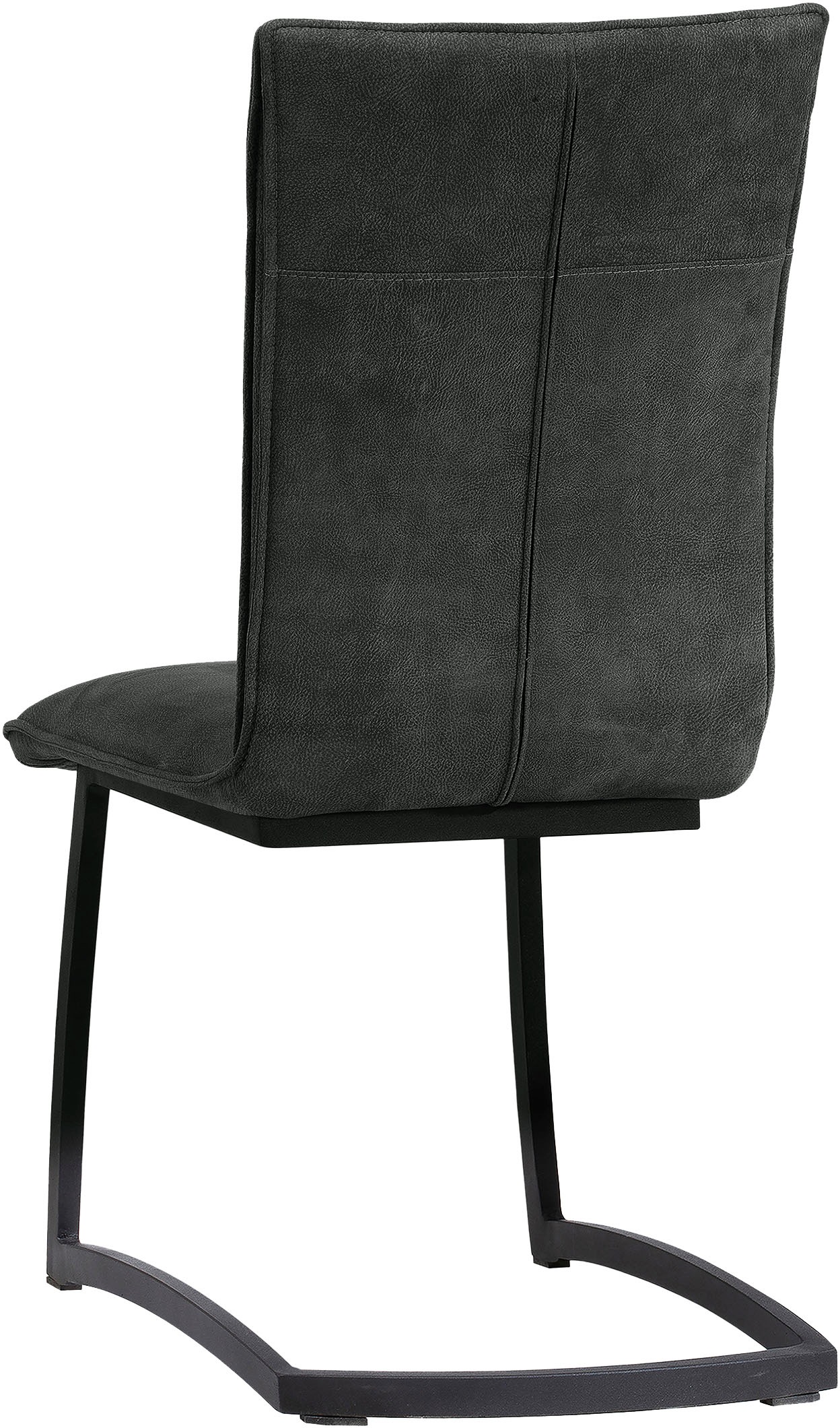 OMG Design Freischwinger »Amara«, (Set), 2 St., Stoff, Esszimmerstuhl, Küchenstuhl, pflegeleichter Bezug