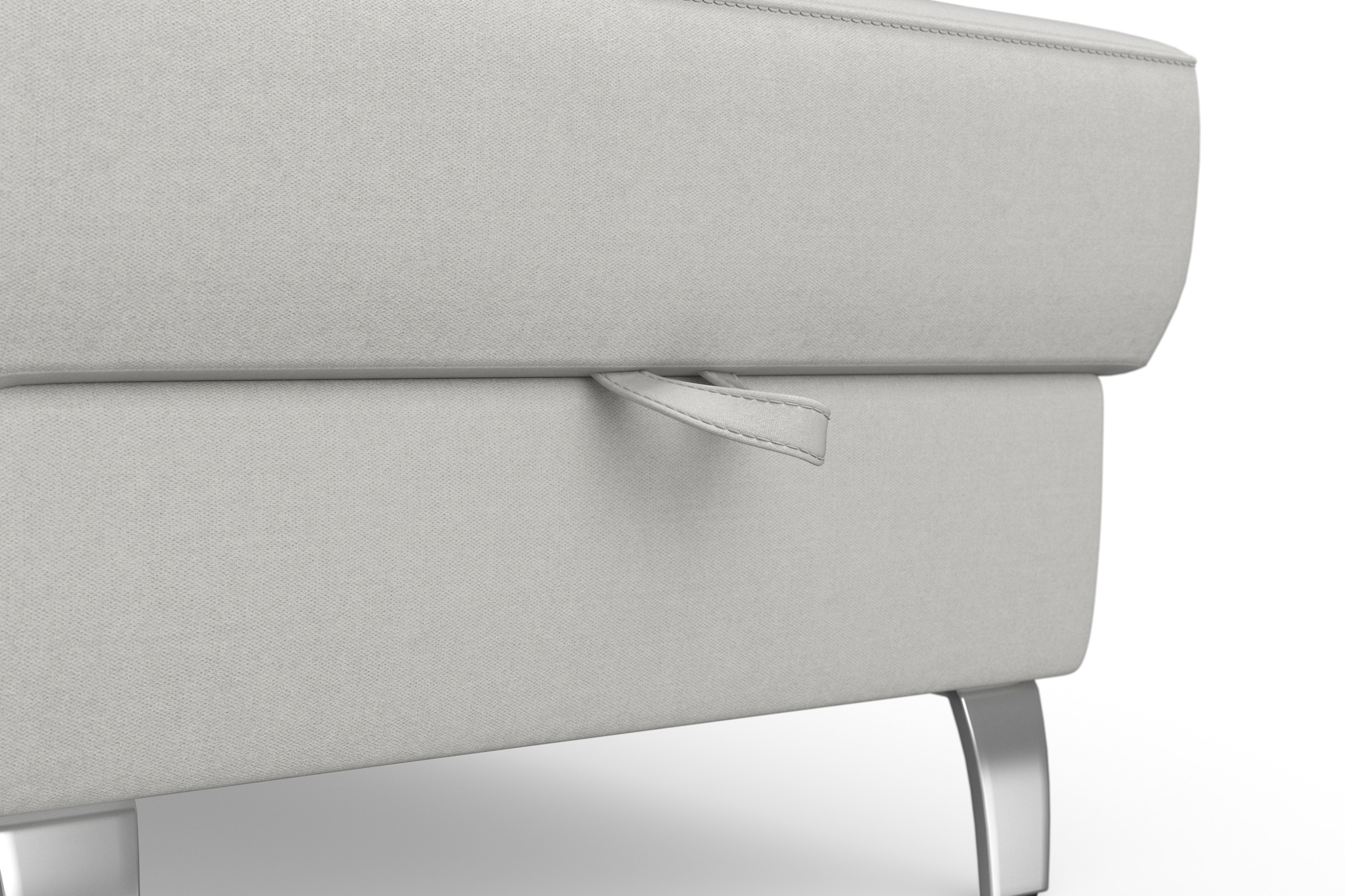 sit&more Ecksofa »Visby L-Form«, wahlweise mit Bettfunktion und Bettkasten, frei im Raum stellbar