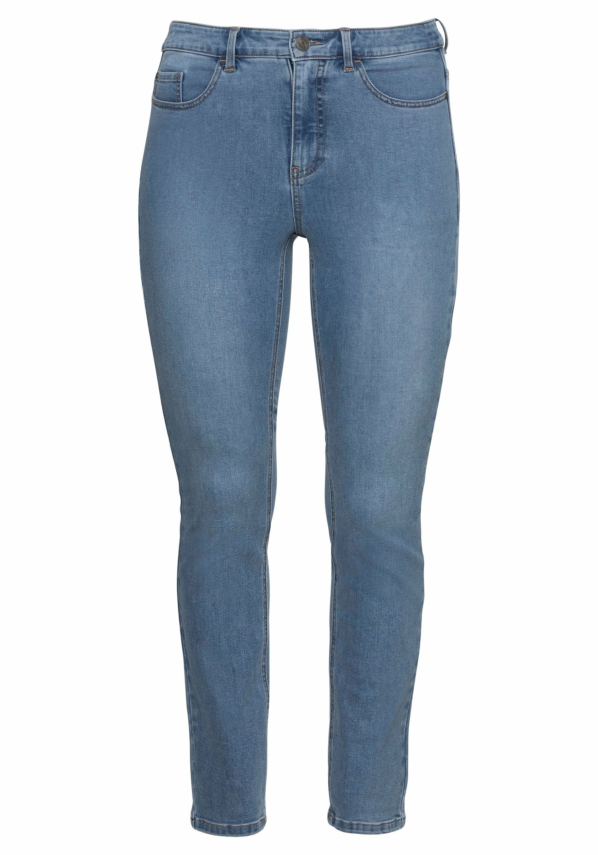 Sheego Stretch-Jeans »Jeans Super elastisches Power-Stretch-Material«, Super elastisches Power-Stretch-Material