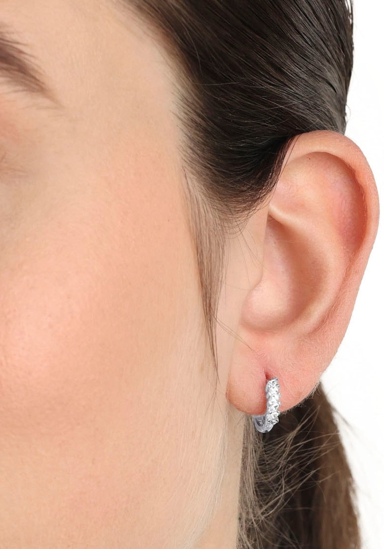 Noelani Paar Creolen »2036995, 2036999«, mit Zirkonia (synth.)