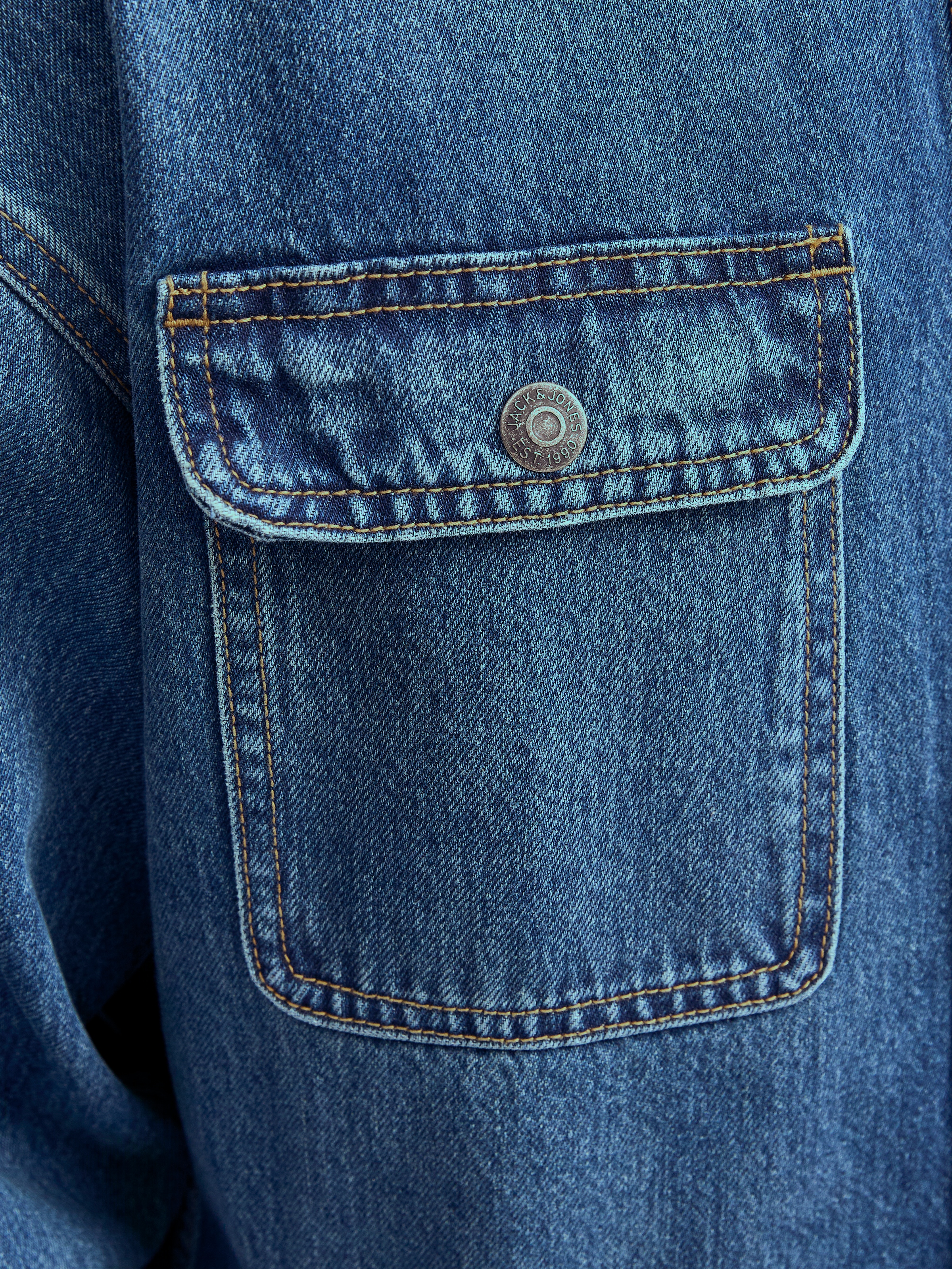 Jack & Jones Jeanshemd »JJICHASE JJOVERSHIRT MF 903 SN«