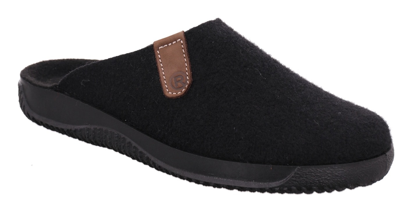 Rohde Pantoffel »SOLTAU-H«  Hausschuh, Schlappen, Clog mit seitlichem Label