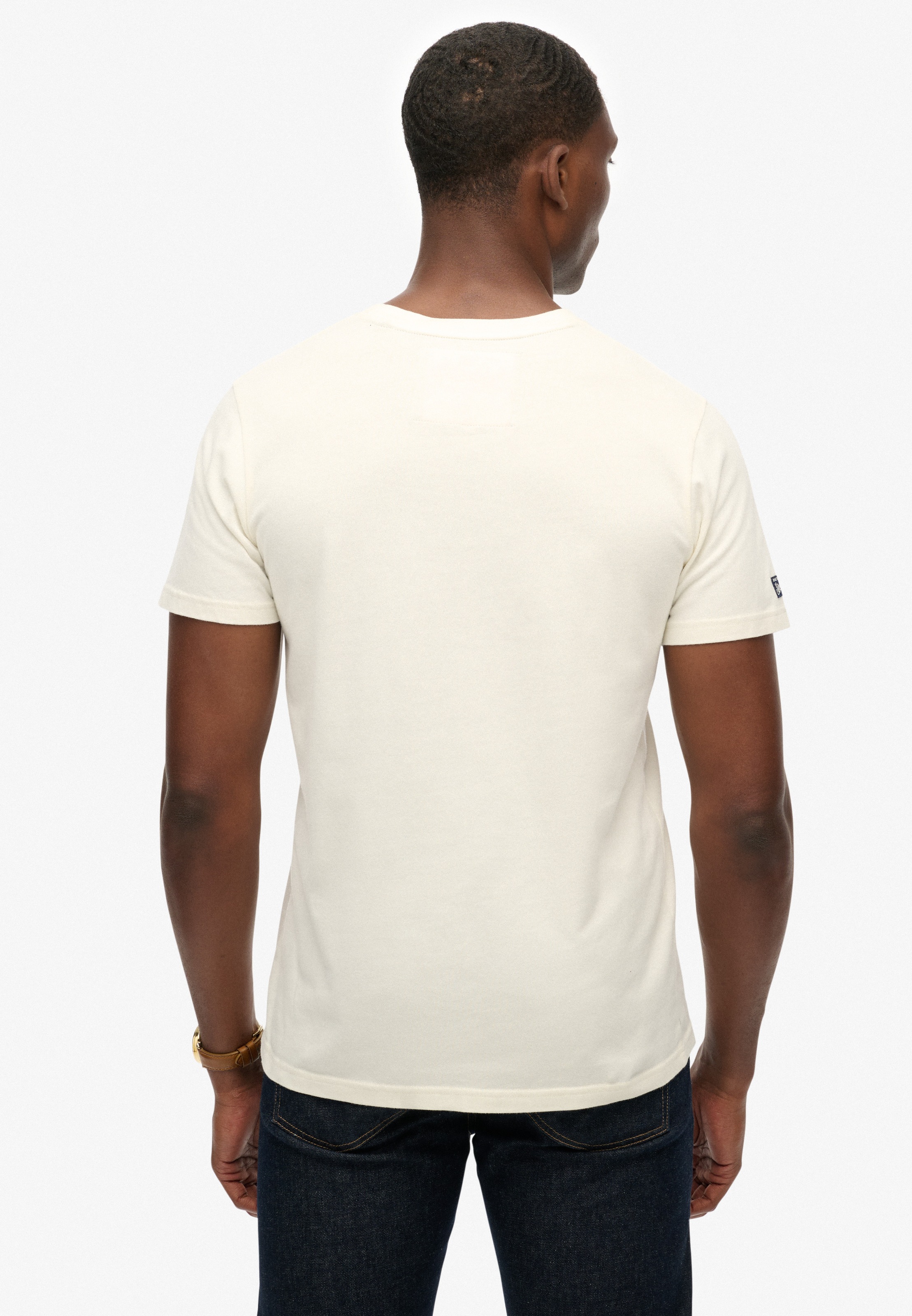 Superdry Rundhalsshirt »ATHLETIC EMBOSS RELAXED TEE«