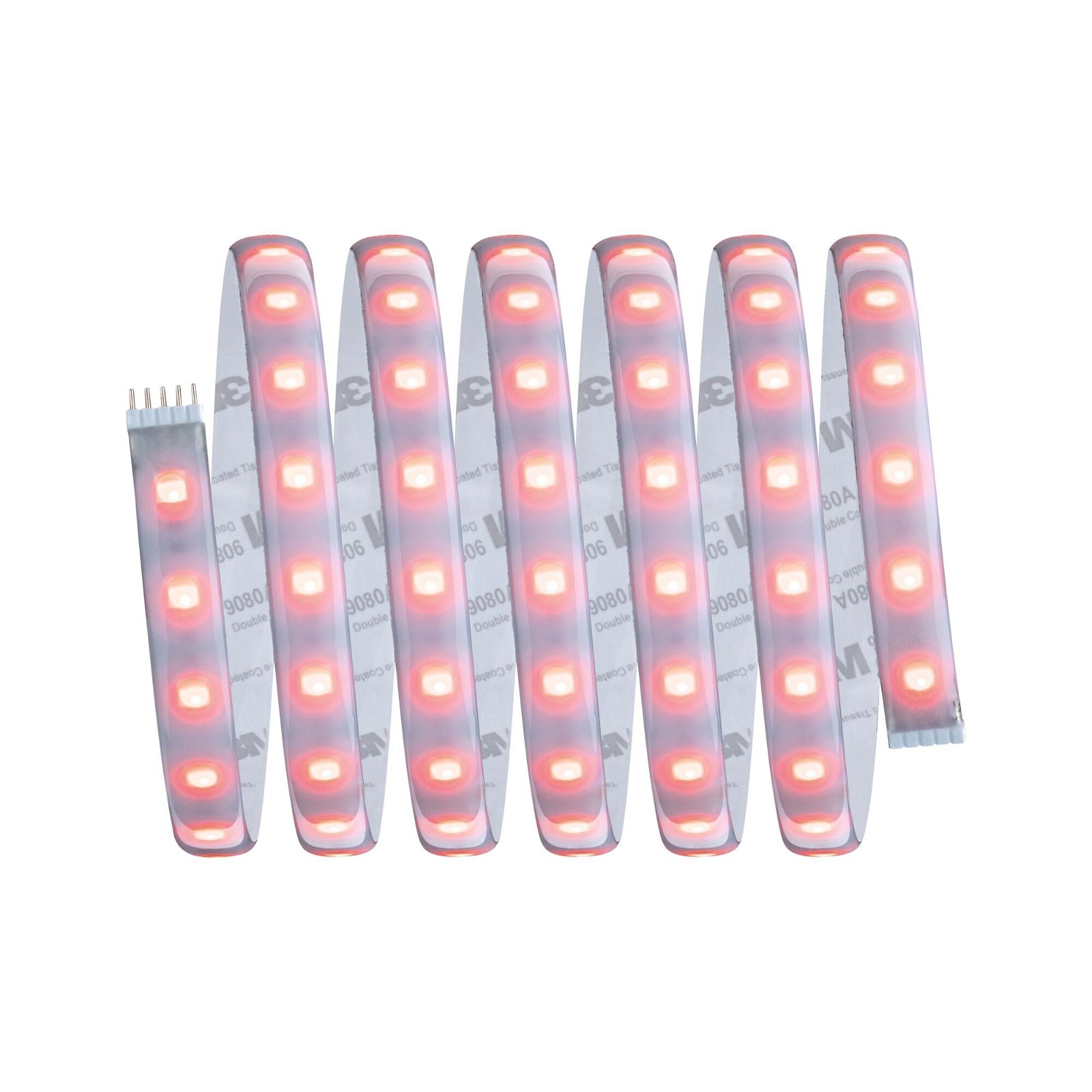 Paulmann LED-Streifen »MaxLED 500 Stripe 2,5m IP44 Cover 3000K 30W 24V Silber Kunststoff«, 1 St.-flammig