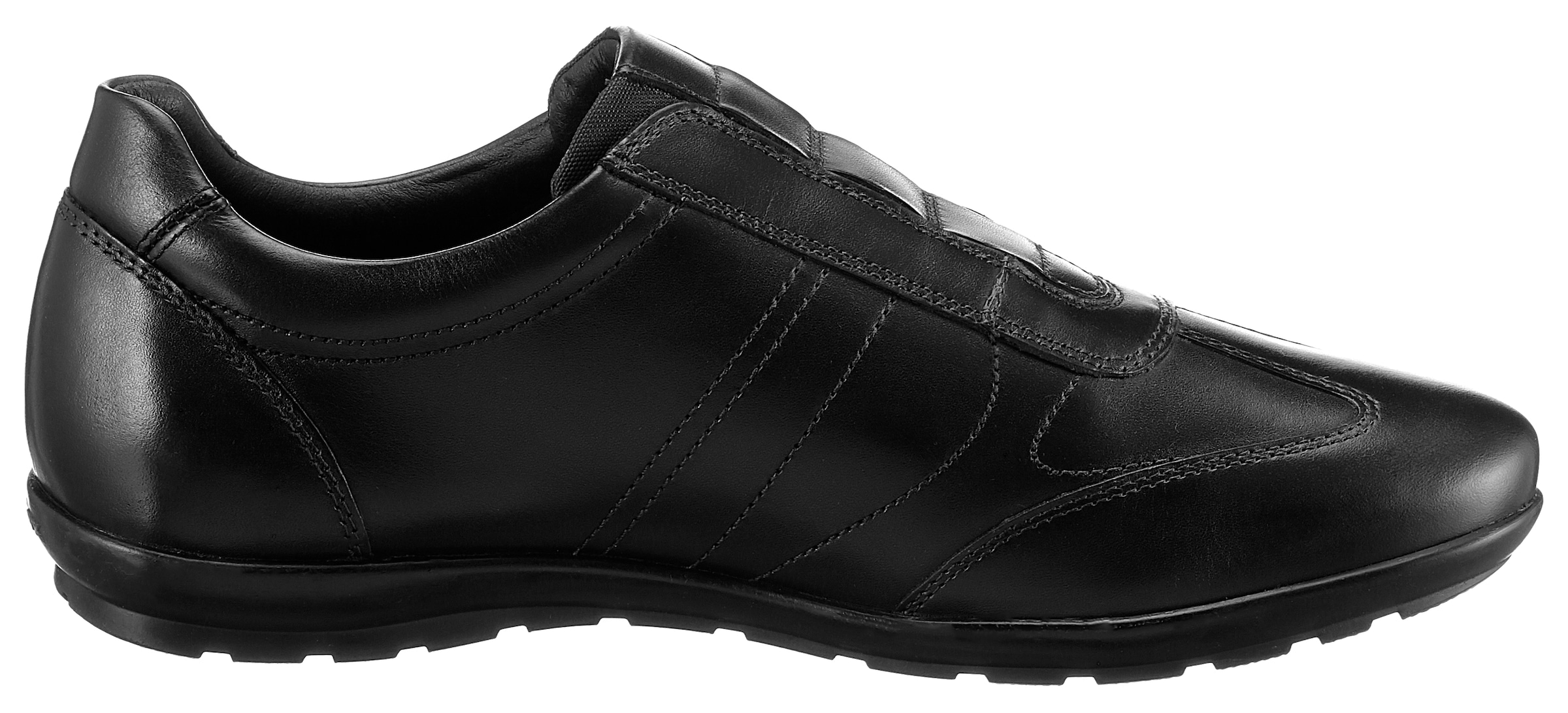 Geox Slipper »UOMO SYMBOL«, Business Schuh, Anzugschuh, Freizeitschuh zum Schlupfen