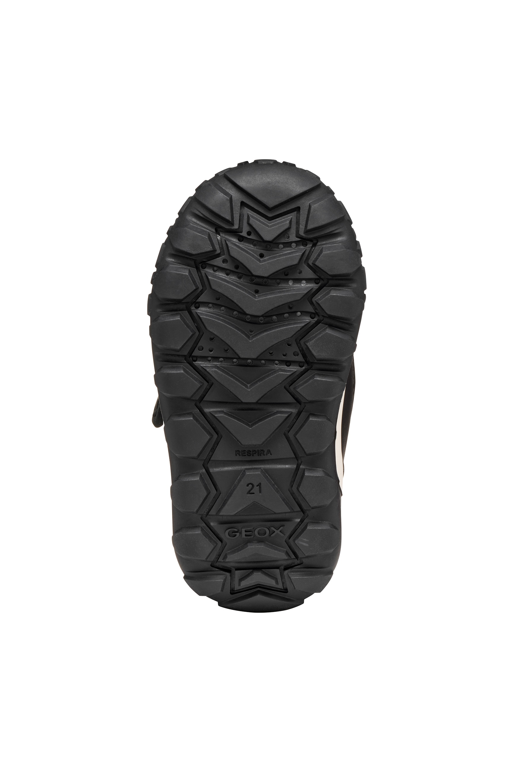 Geox Winterstiefel »B TREKKYUP GIRL B AB«  Klettstiefel mit Warmfutter, Größenschablone zum Download