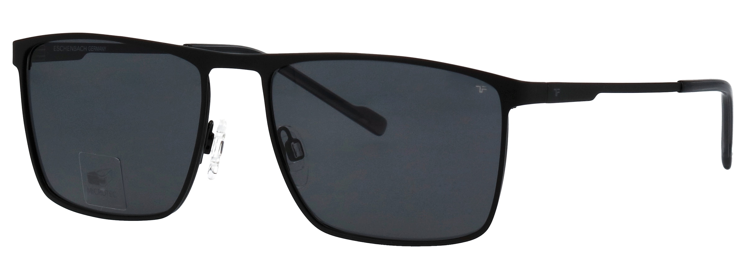 TITANflex Sonnenbrille »Modell 824135« Form Karree/Soft, Logoschriftzug auf Bügel, Titanflexfassung