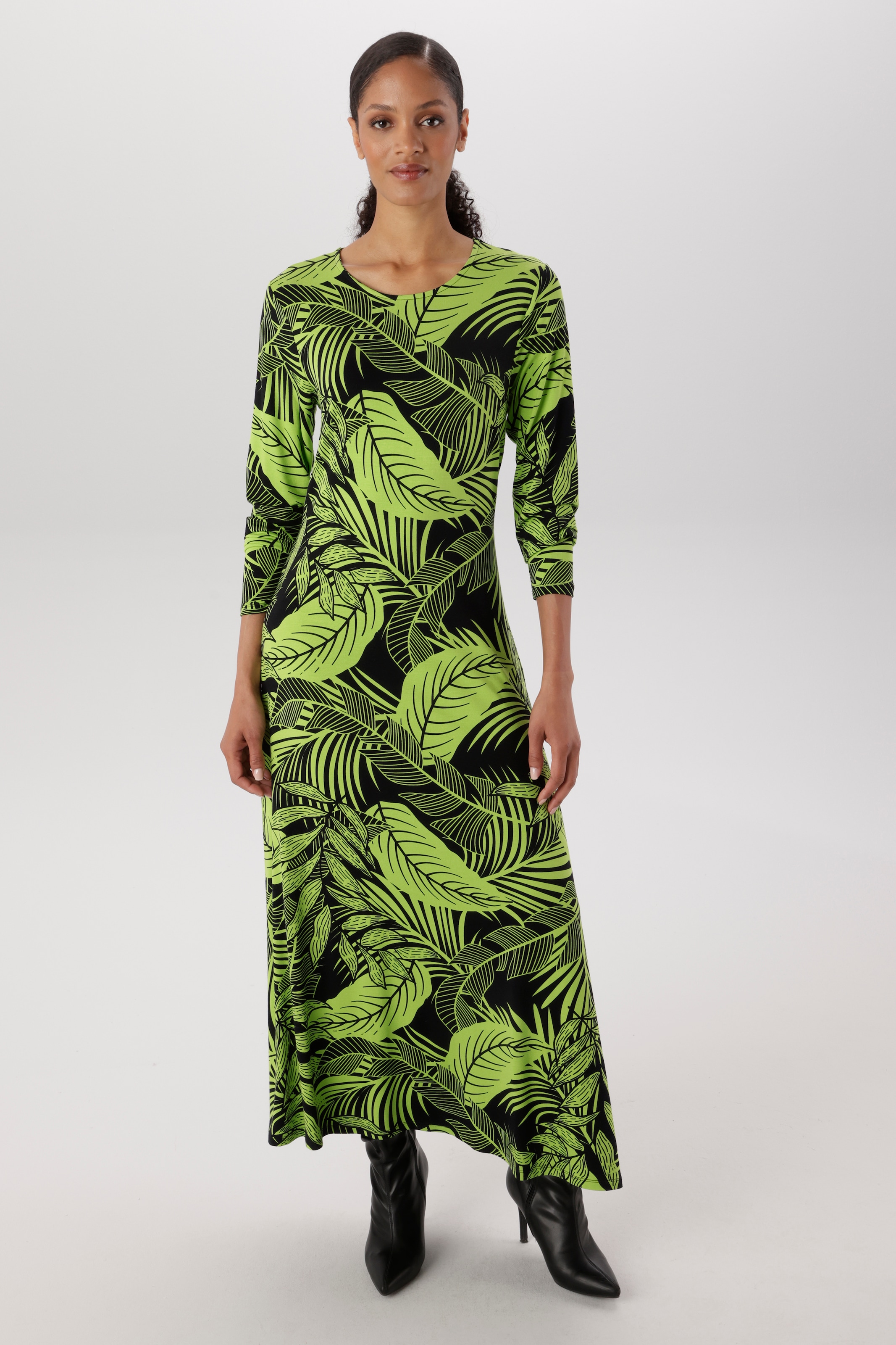 Aniston SELECTED Maxikleid mit etwas weiter schwingendem Rockteil - NEUE KOLLEKTION