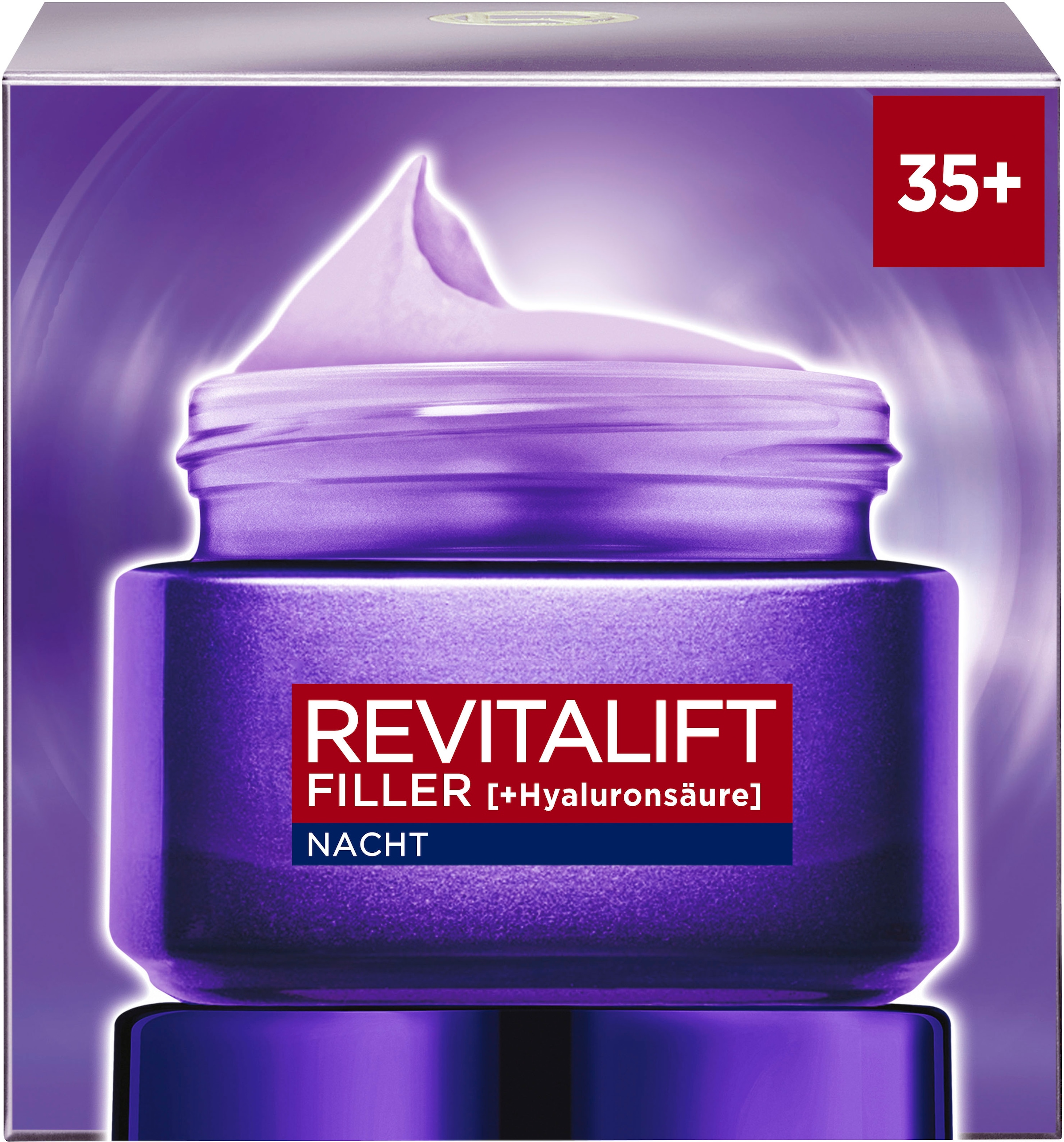 L'ORÉAL PARIS Nachtcreme »Revitalift Filler Nachtpflege«, mit hoher Wirksamkeit