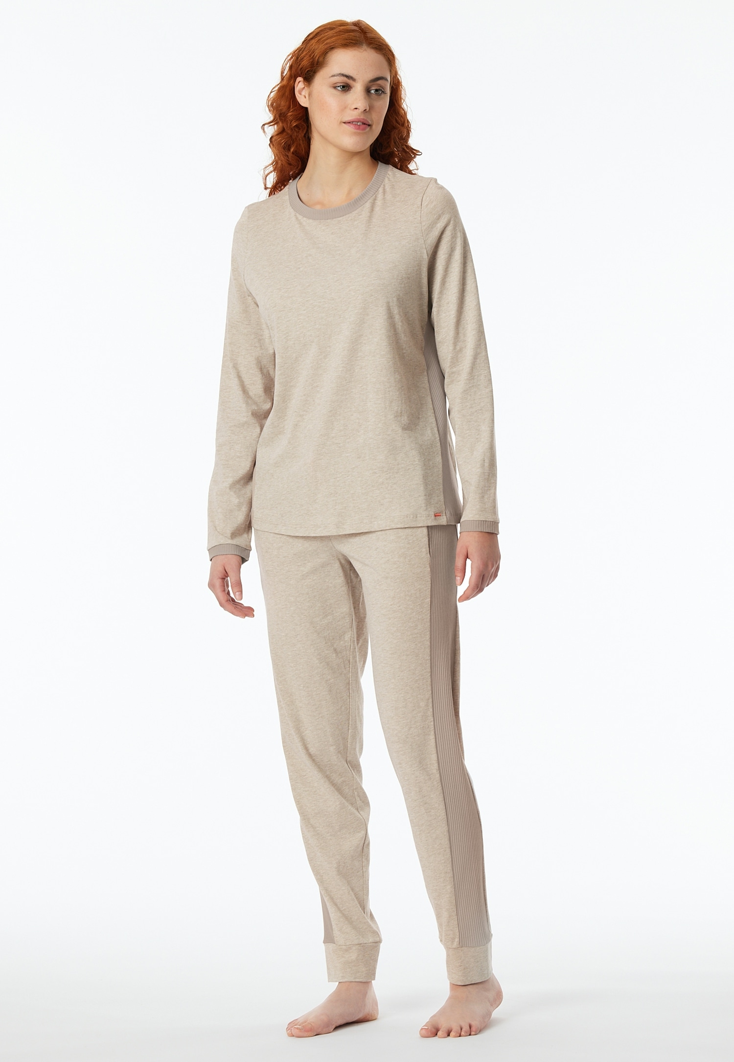 Pyjama »"Casual Nightwear"«, (2 tlg.), mit lässigem Loose-Fit-Schnitt