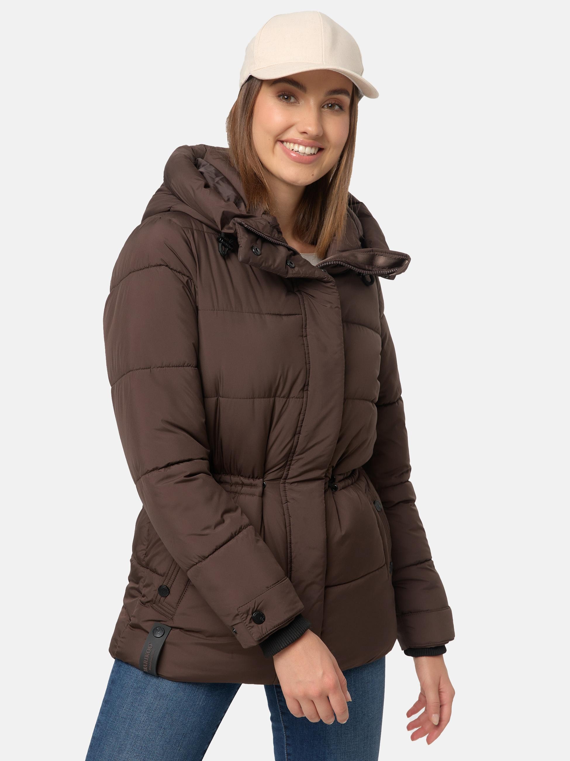 Marikoo Winterjacke »Steppjacke Akumaa«, mit Kapuze