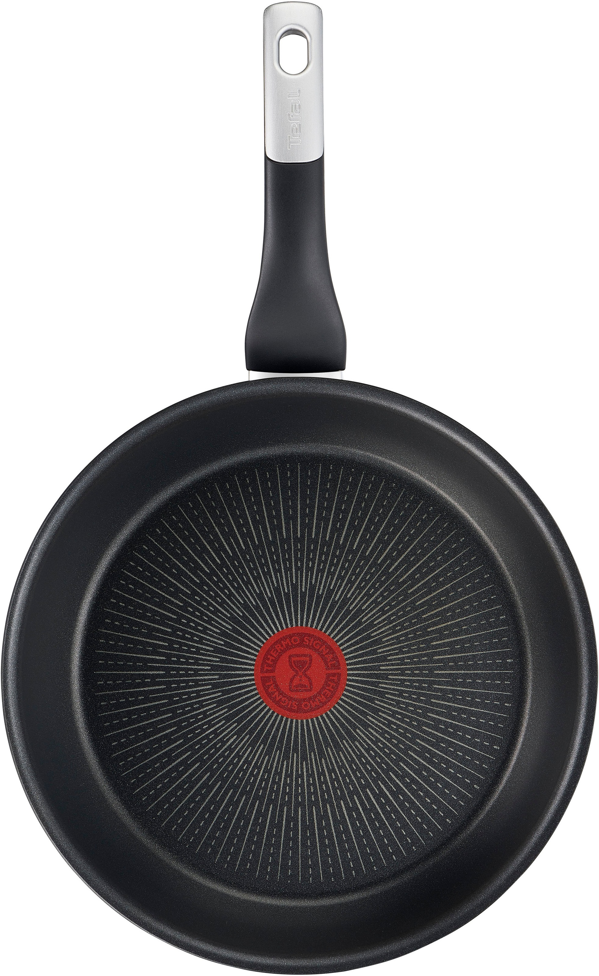 Tefal Bratpfanne »Unlimited«, Aluminium, (1 tlg.), kratzfest, Induktionspfanne, Temperaturanzeiger, Made In France