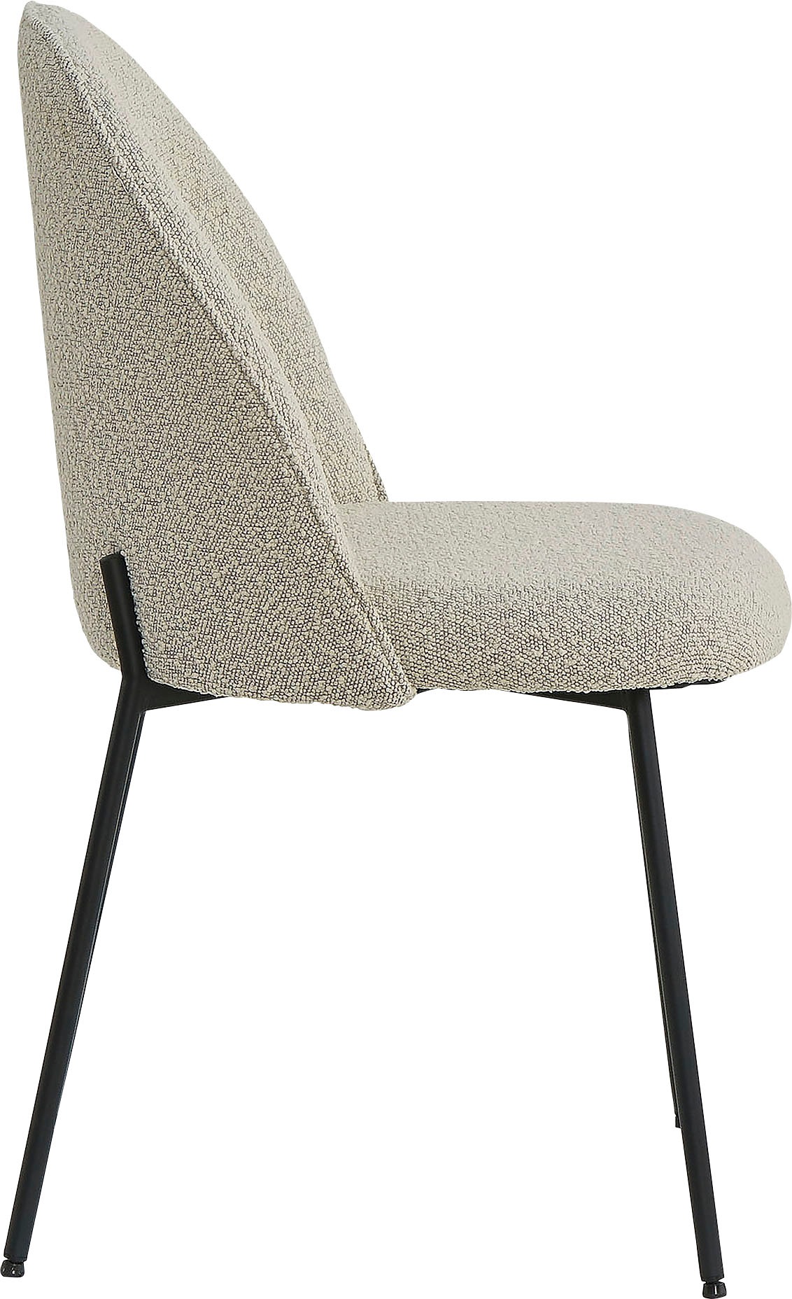 TOM TAILOR HOME Polsterstuhl (Set) 2 Stk.mit abgerundeter Rückenlehne