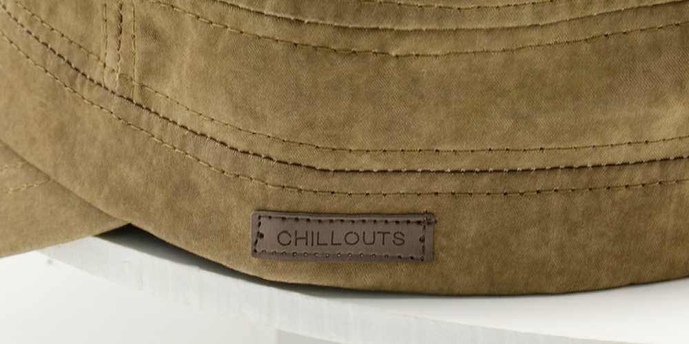 chillouts Army Cap »Ettrick Hat« aus reiner Baumwolle mit individueller Passform & robustem Charakter